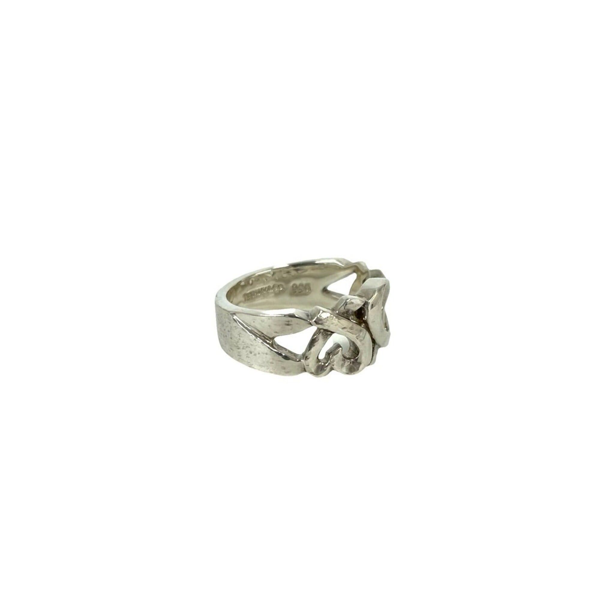 Tiffany & Co. TIFFANY&Co. Tiffany Loving Heart Ring, Sterling Silver 925, Women's Accessory, 92097 Size ONE SIZE - 5 Thumbnail