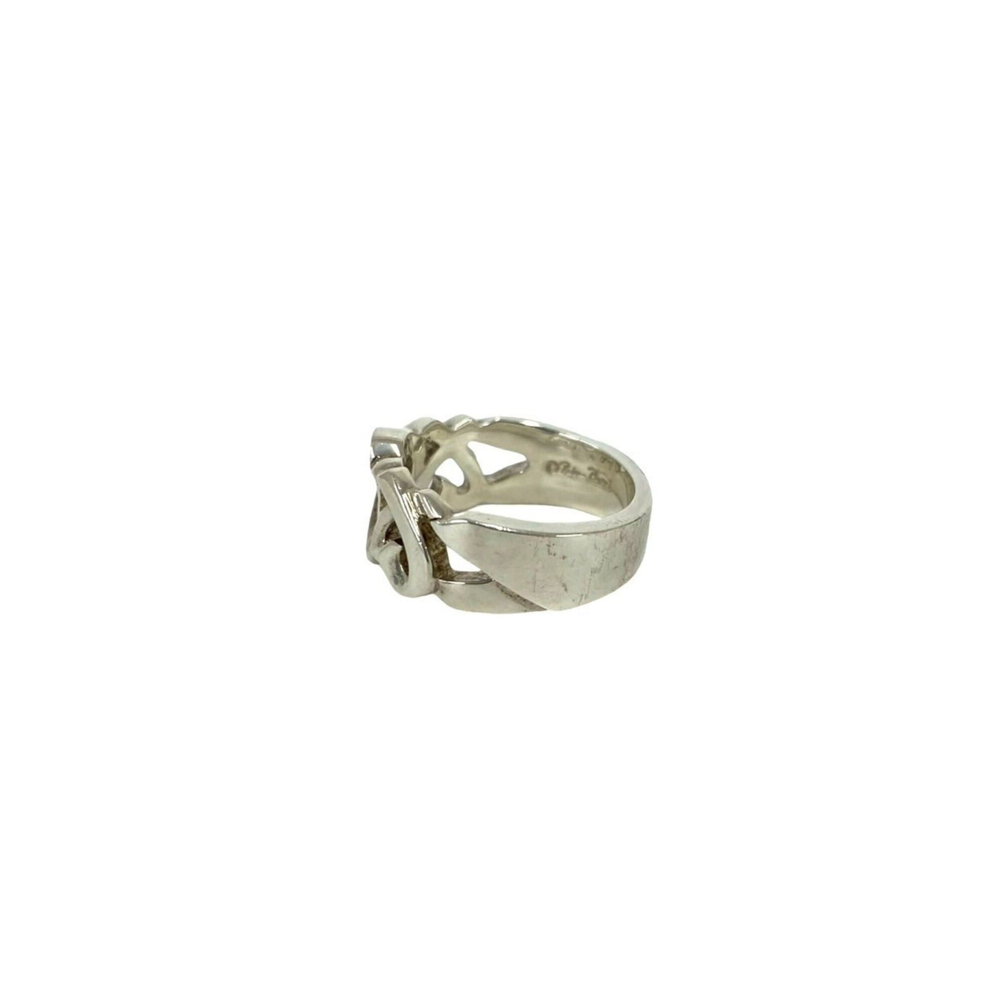 Tiffany & Co. TIFFANY&Co. Tiffany Loving Heart Ring, Sterling Silver 925, Women's Accessory, 92097 Size ONE SIZE - 4 Thumbnail
