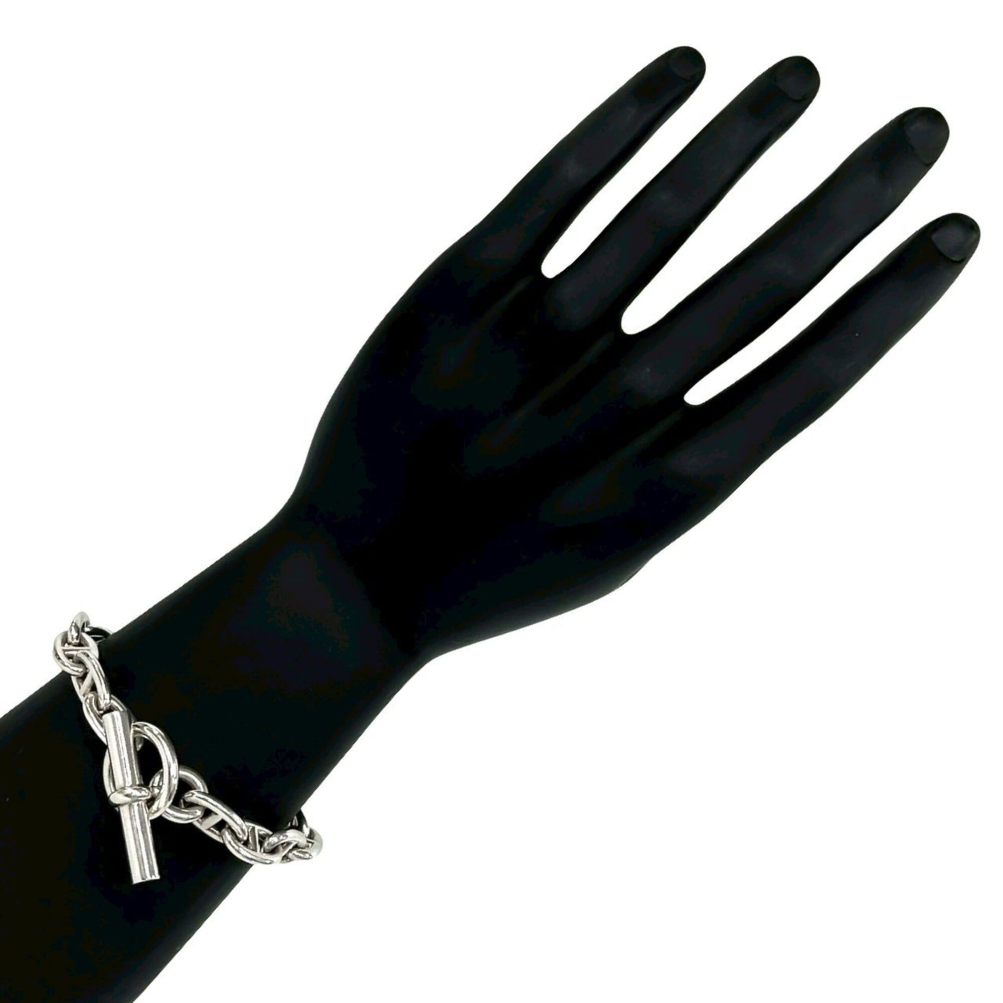 Hermes HERMES Chaine d'Ancre MM 16-link Sterling Silver 925 Bracelet Chain Accessory 01000 Size ONE SIZE - 2 Thumbnail