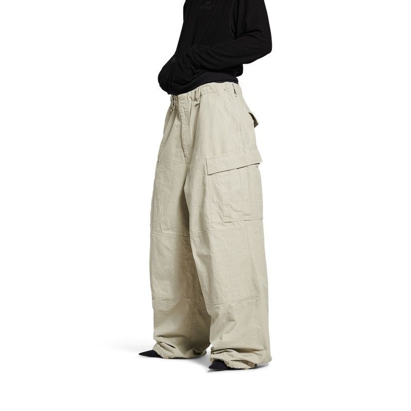 Balenciaga large cargo pants in beige Size US 30 / EU 46 - 5 Thumbnail