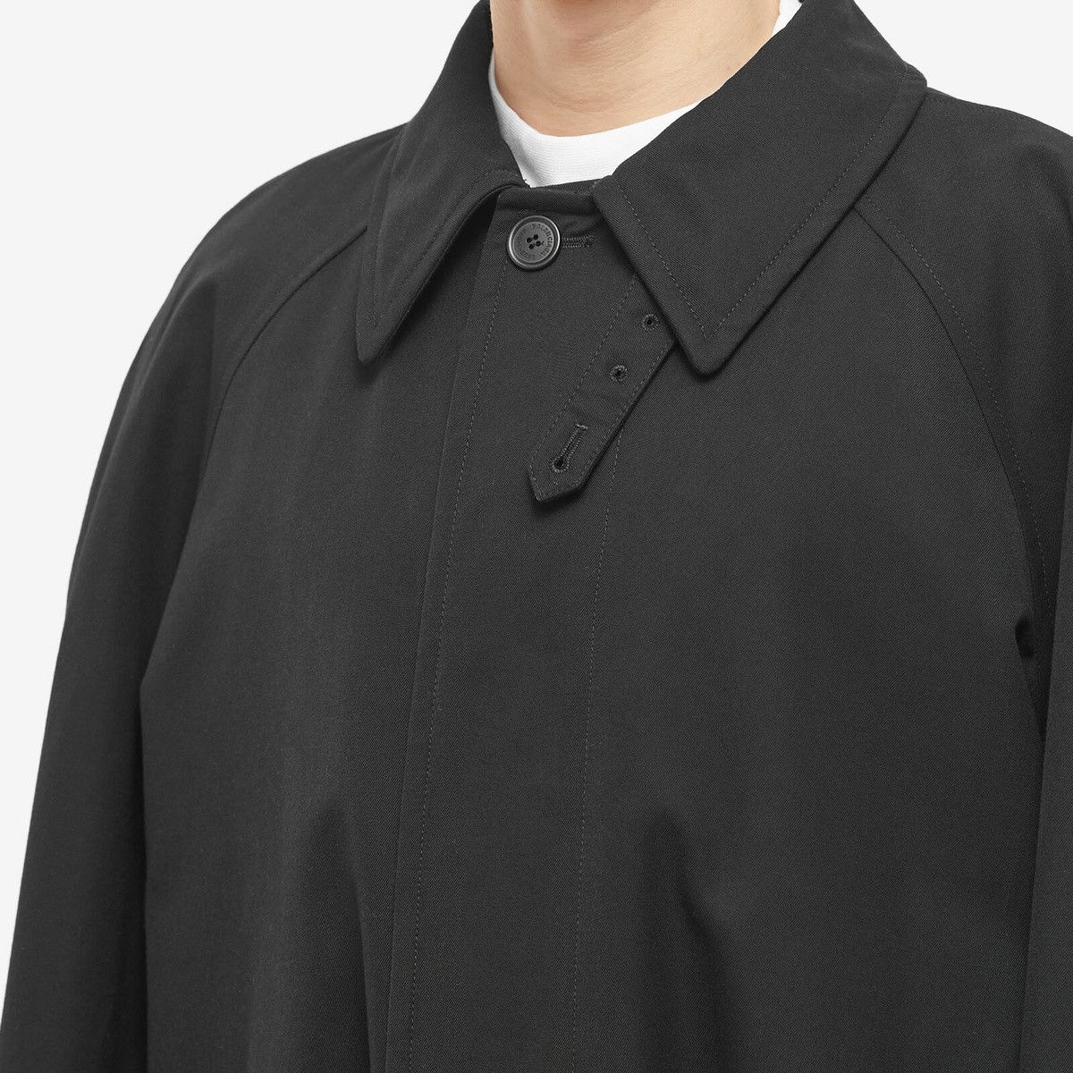 Balenciaga raglan carcoat black Size US M / EU 48-50 / 2 - 3 Thumbnail