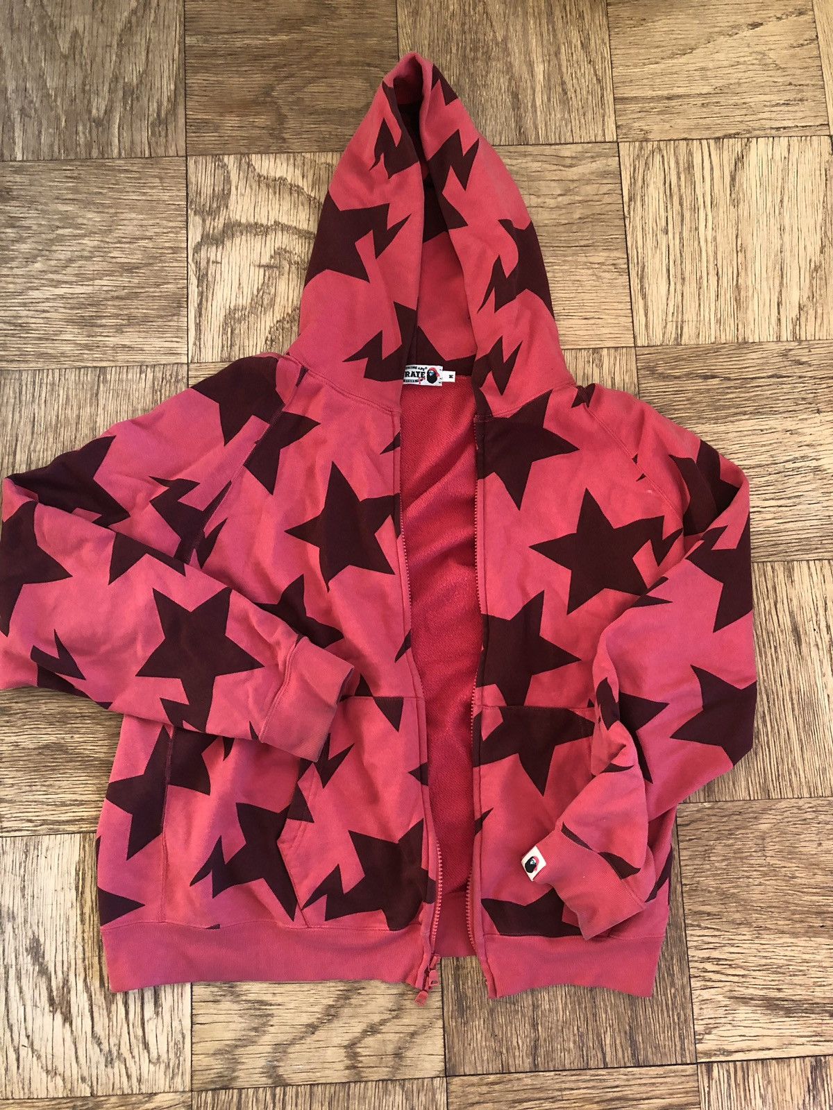 Bape Star Hoodie
 Bape Bape star hoo red