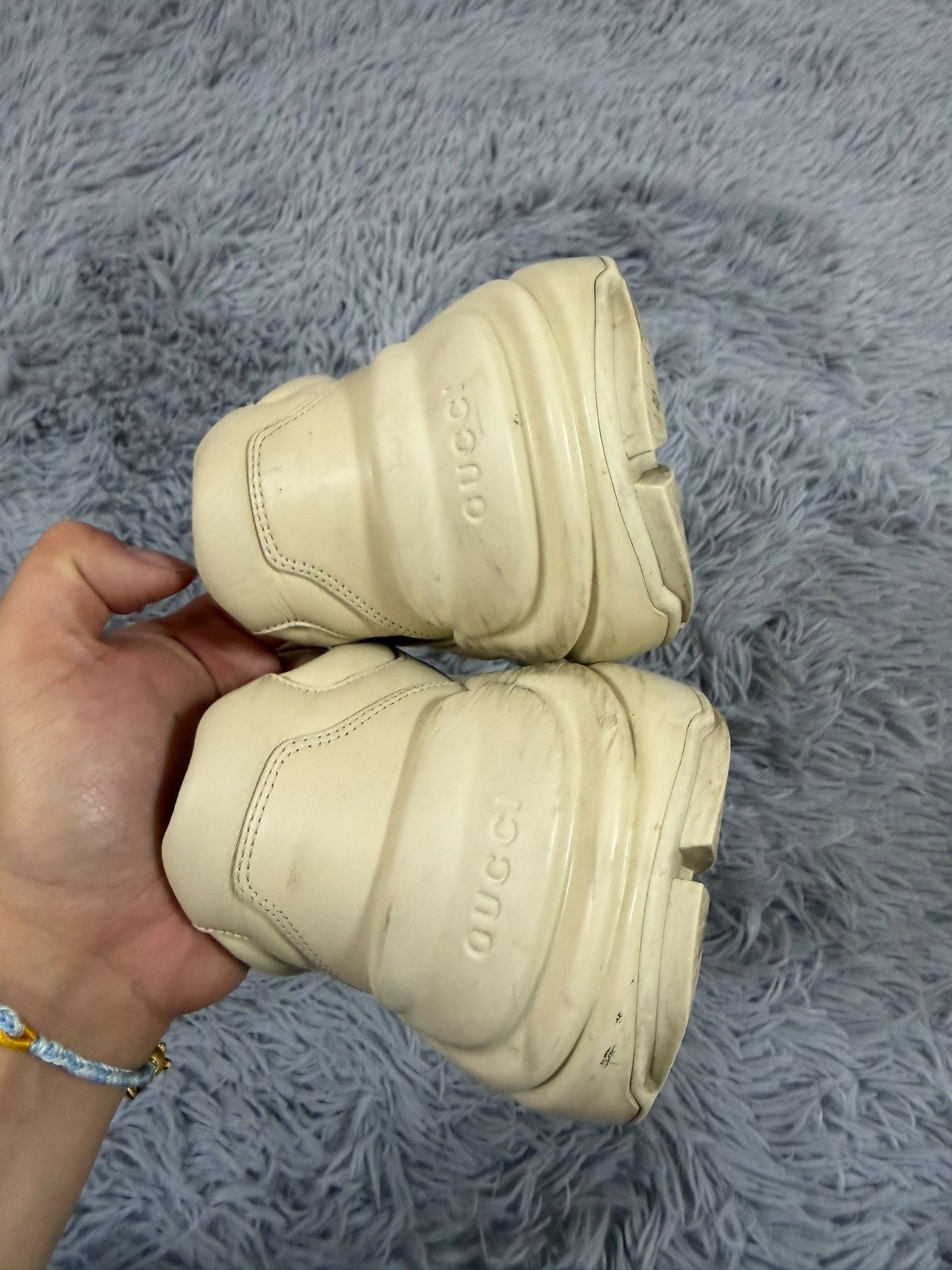 Gucci Gucci White Lowtop Sneakers 8 Men Size US 8 / EU 41 - 6 Thumbnail