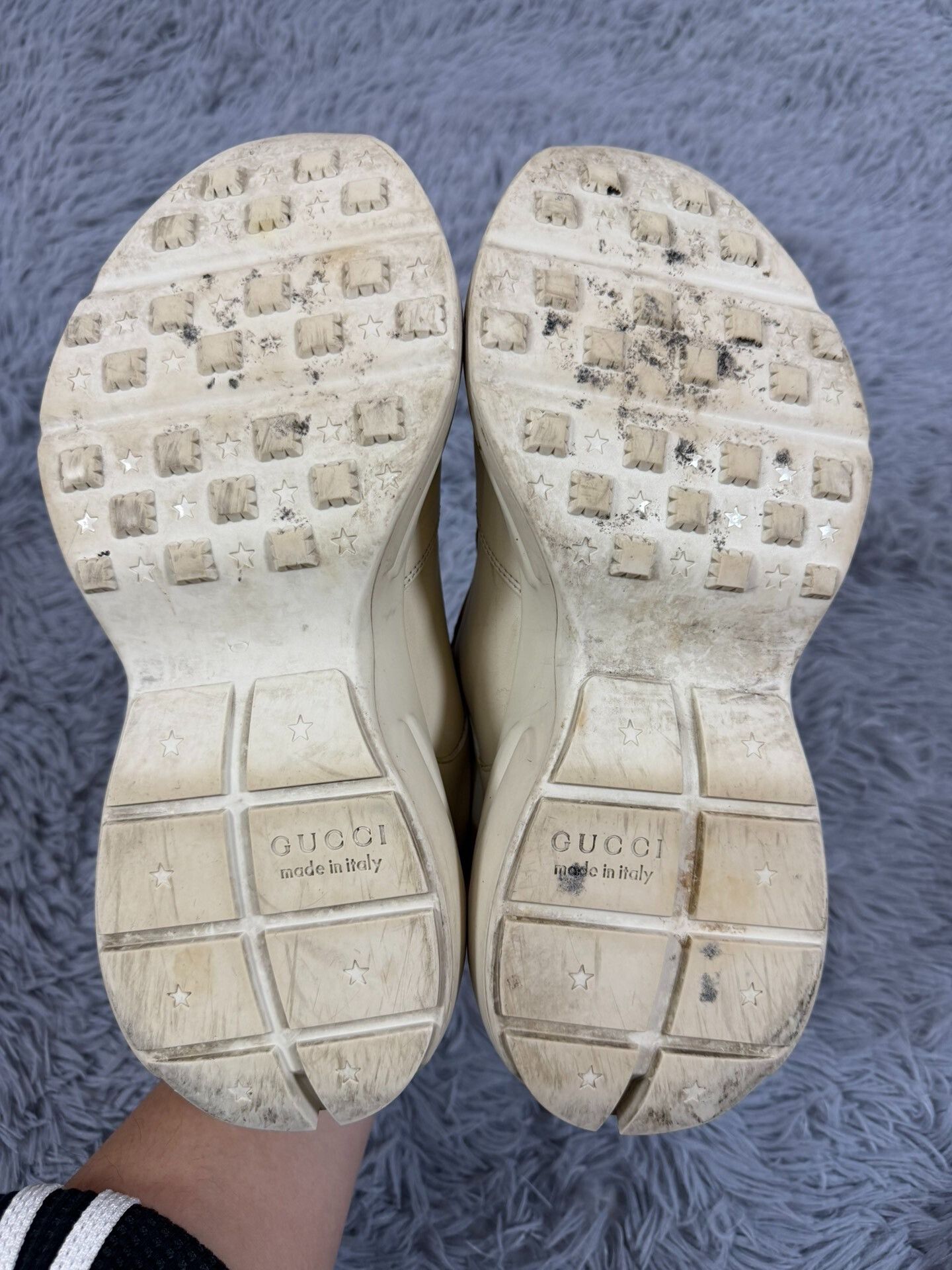 Gucci Gucci White Lowtop Sneakers 8 Men Size US 8 / EU 41 - 5 Thumbnail