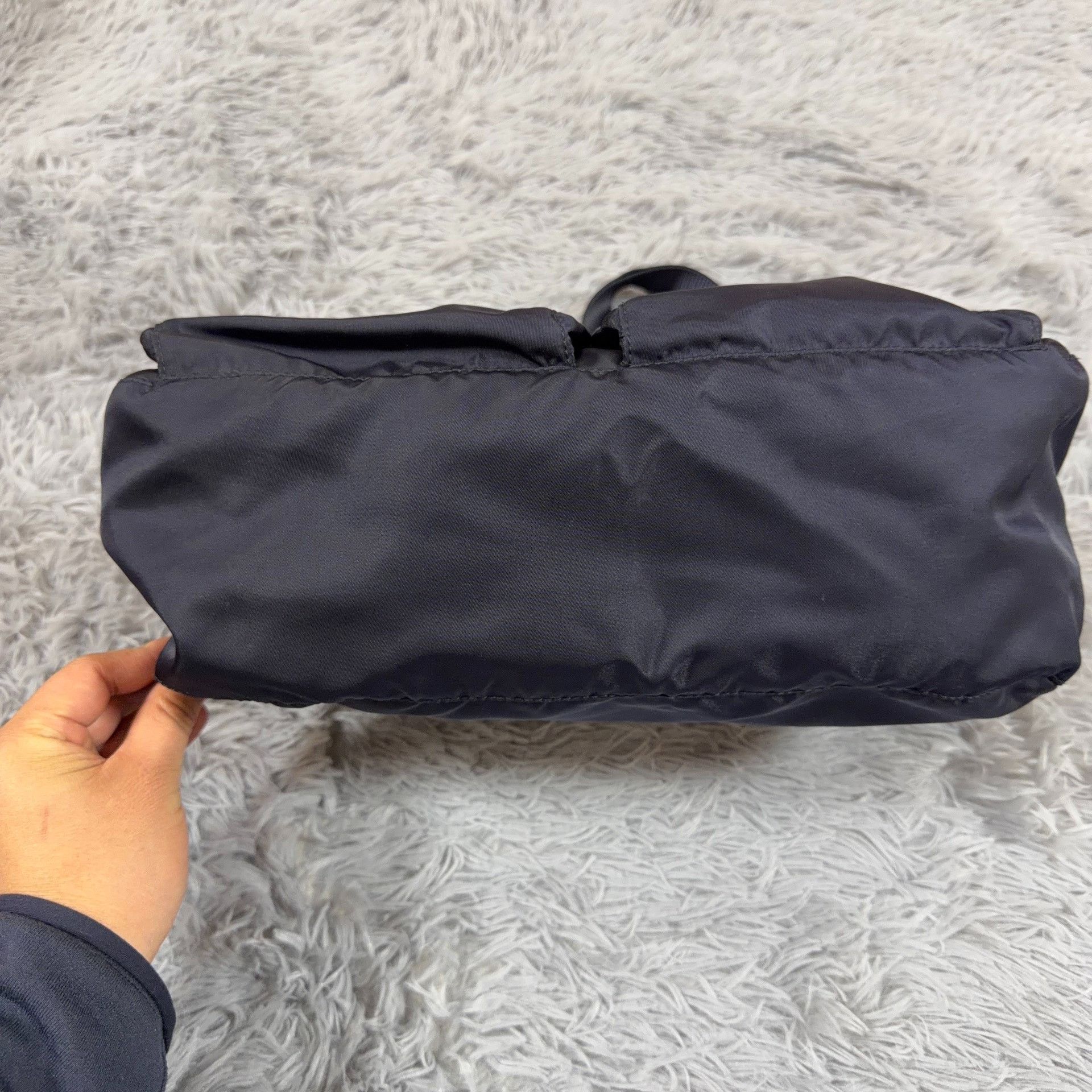Prada Prada Nylon Black Shoulder Bag OS Women Size ONE SIZE - 3 Thumbnail