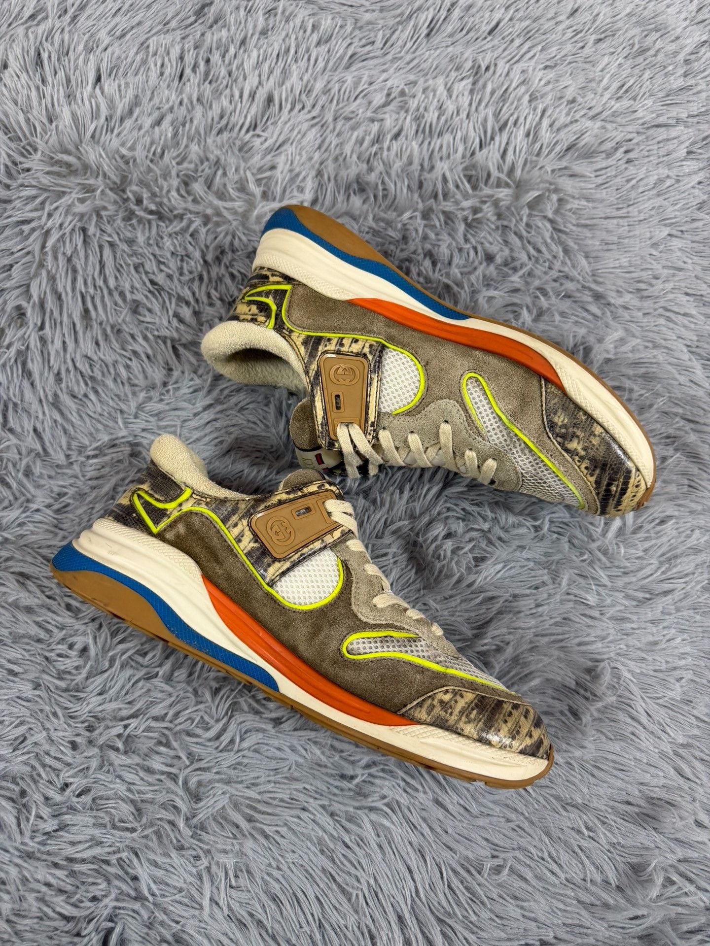 Gucci Gucci Casual Gray Lowtop Sneakers 9.5 Men Size US 9.5 / EU 42-43 - 3 Thumbnail