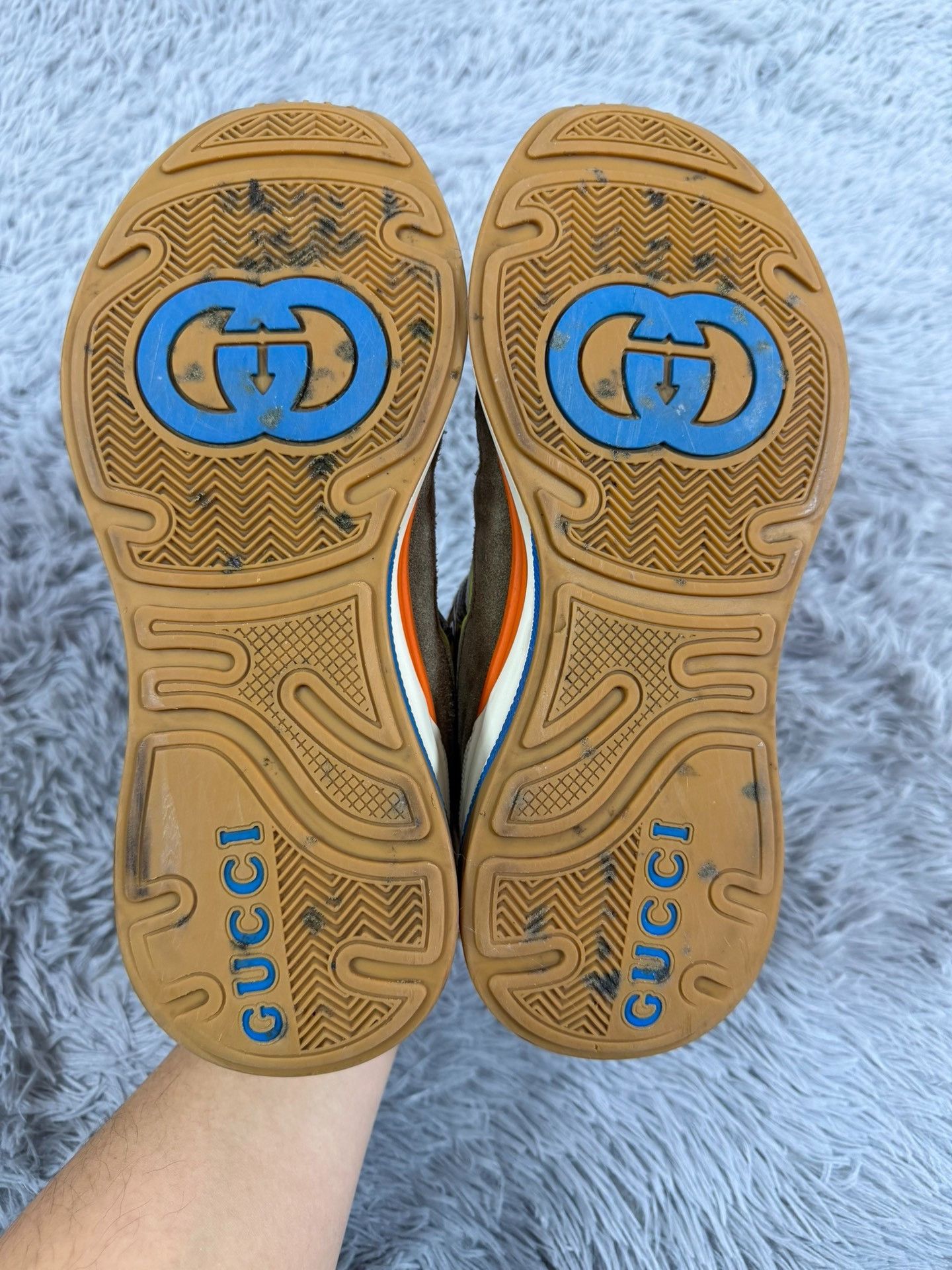Gucci Gucci Casual Gray Lowtop Sneakers 9.5 Men Size US 9.5 / EU 42-43 - 5 Thumbnail