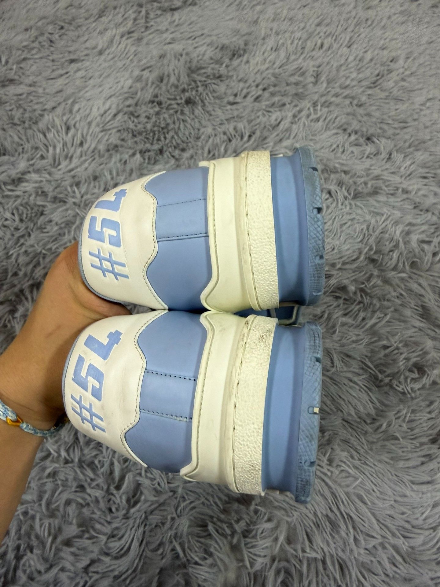 Louis Vuitton Louis Vuitton Training Blue Lowtop Sneakers 9.5 Men Size US 9.5 / EU 42-43 - 4 Thumbnail