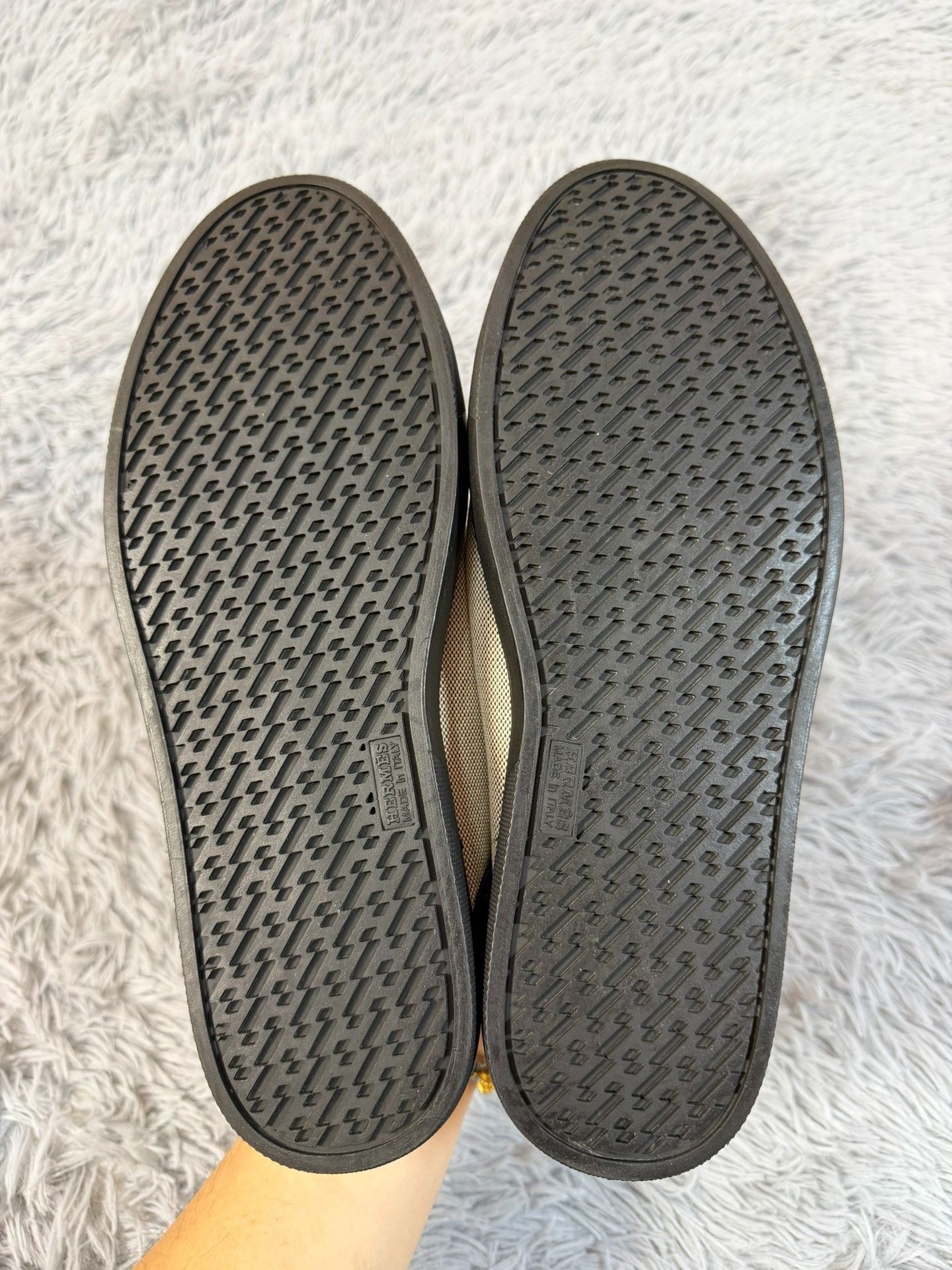Hermes Hermes Casual Gray Lowtop Sneakers 9 Men Size US 9 / EU 42 - 5 Thumbnail