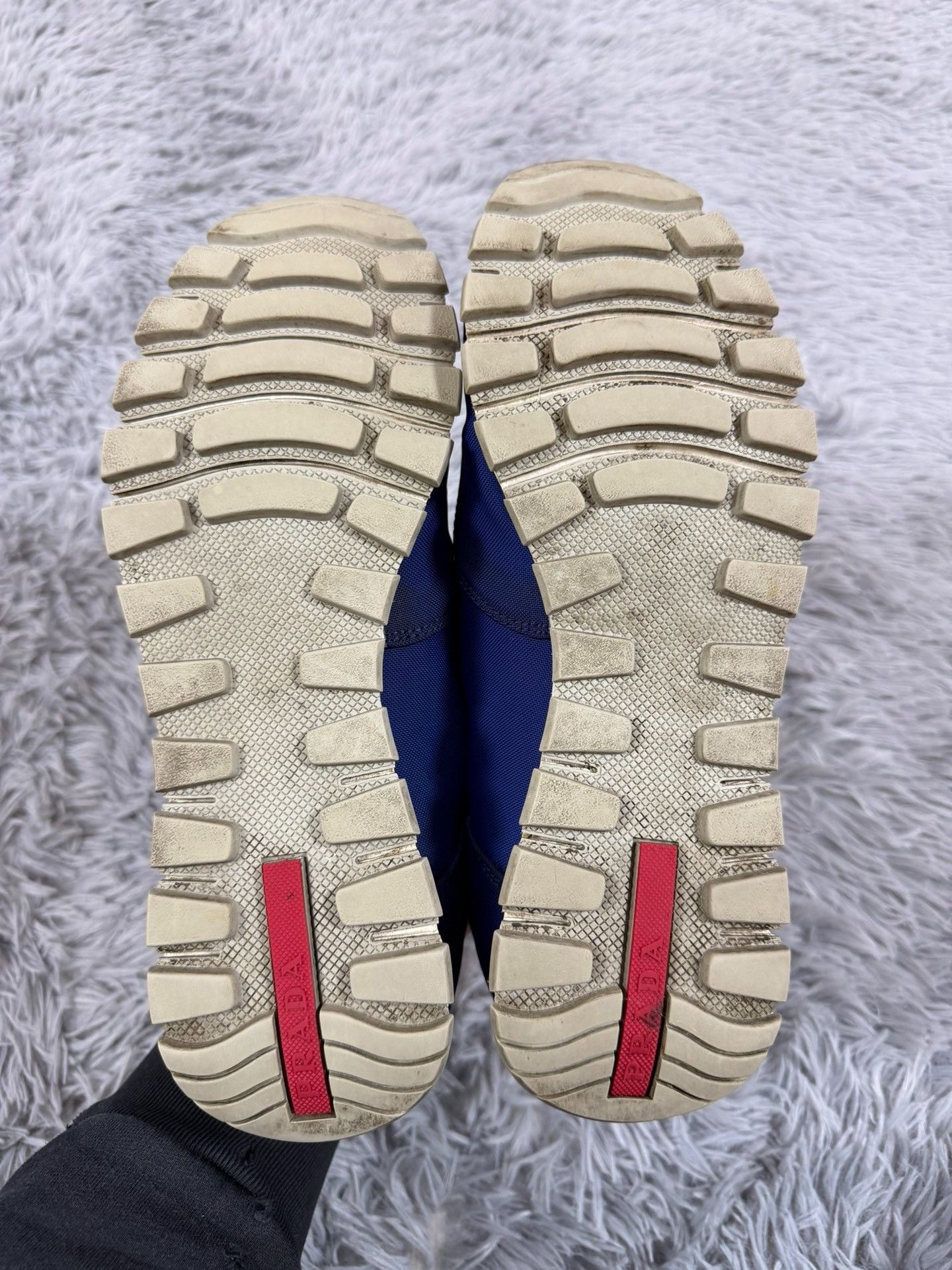 Prada Prada Mesh Blue Lowtop Sneakers 9 Men Size US 9 / EU 42 - 5 Thumbnail