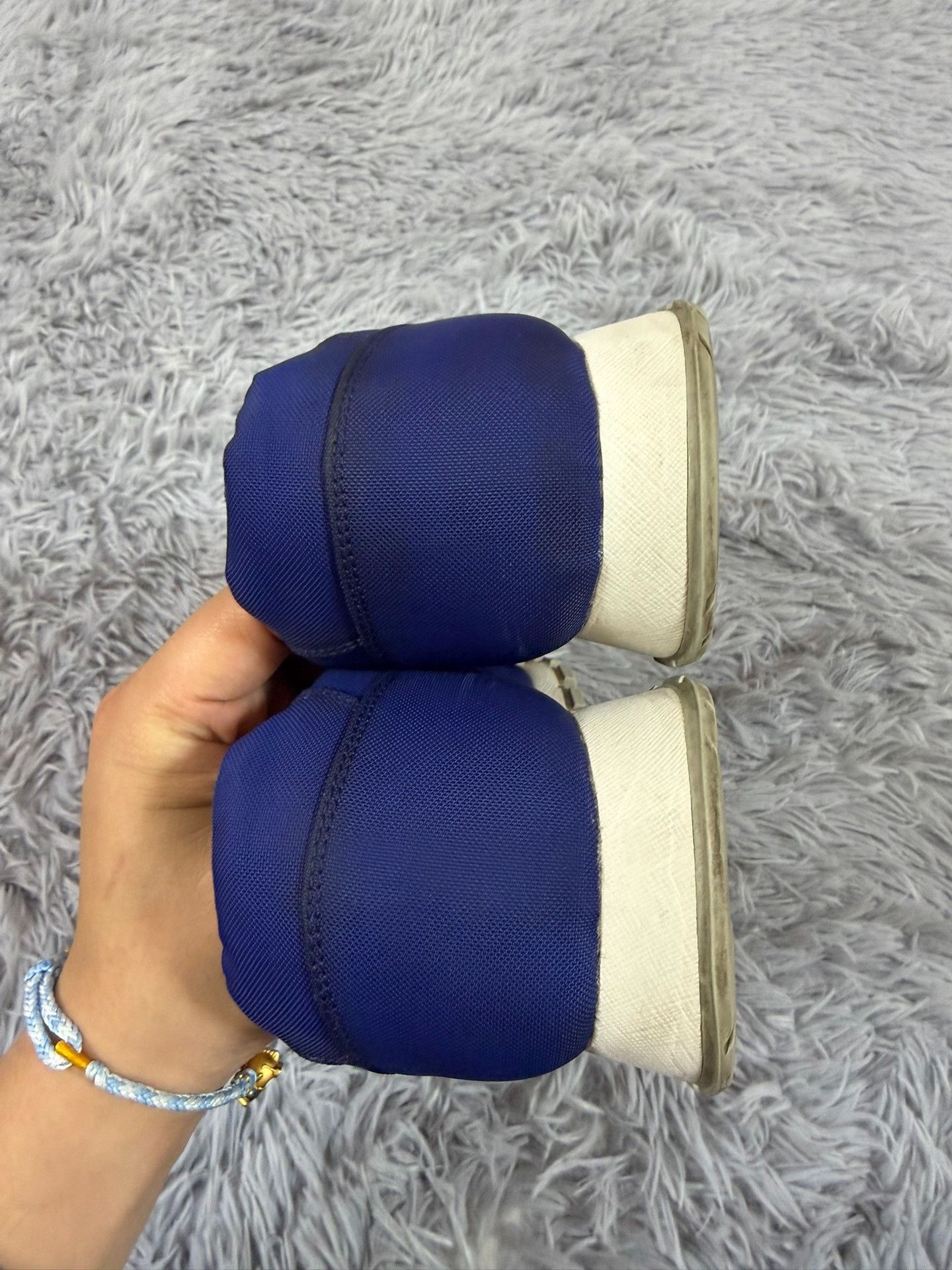 Prada Prada Mesh Blue Lowtop Sneakers 9 Men Size US 9 / EU 42 - 4 Thumbnail