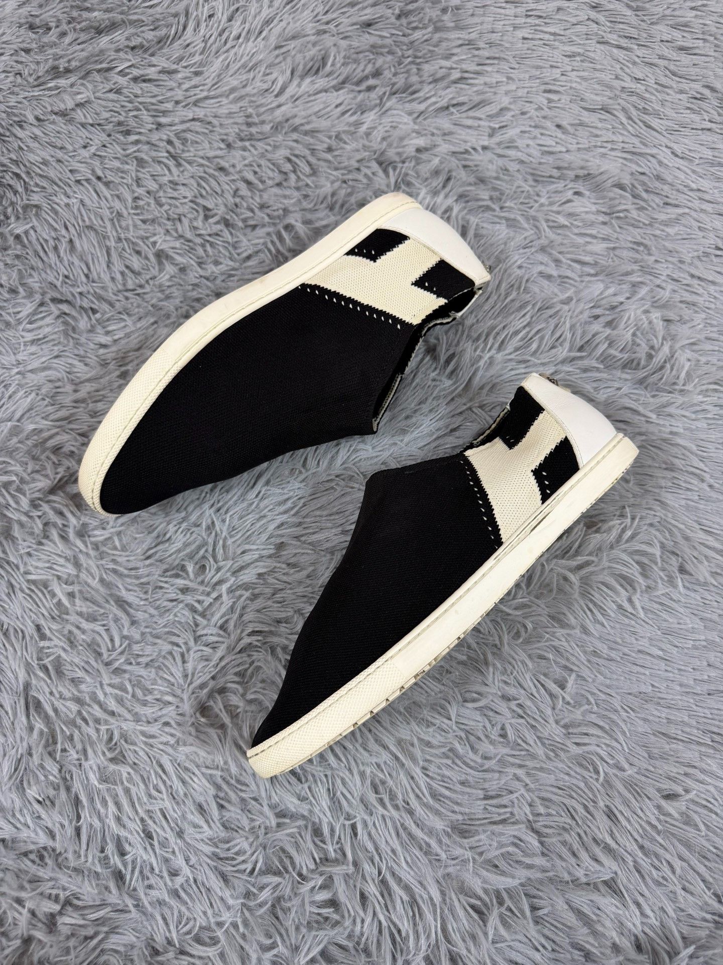 Hermes Hermes Black Lowtop Sneakers 8 Men Size US 8 / EU 41 - 2 Thumbnail