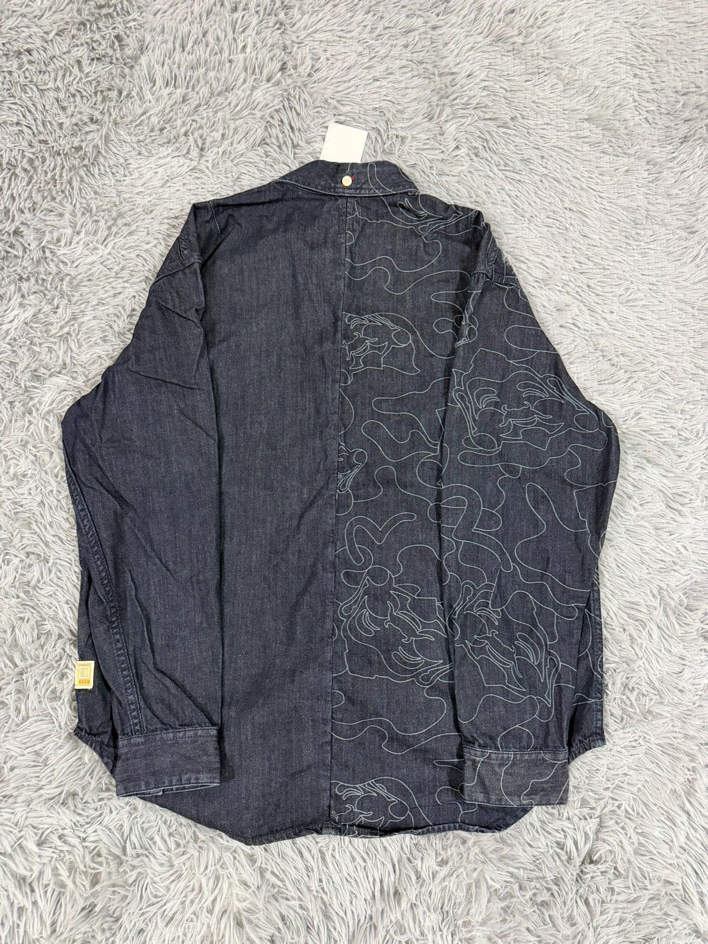 Evisu Evisu Denim Blue Shirt l Men Size US L / EU 52-54 / 3 - 2 Thumbnail