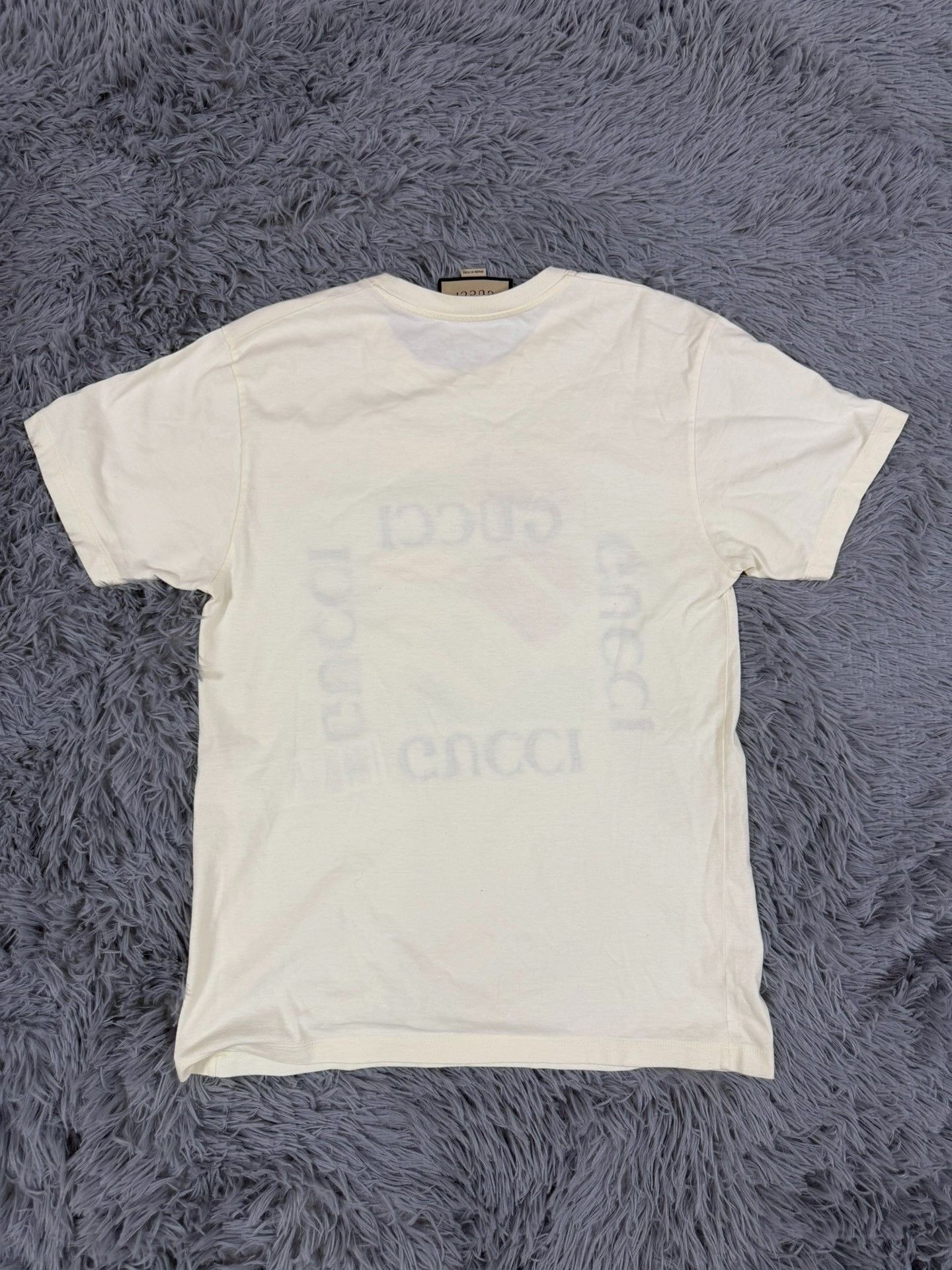 Gucci Gucci Embroidered White T-Shirt XXS Women Size XXS / US 00 / IT 34 - 2 Thumbnail