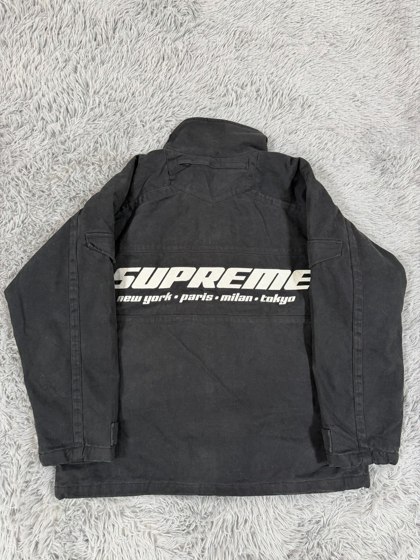 Supreme Supreme Cotton Black Light Jacket xl Men Size US XL / EU 56 / 4 - 2 Thumbnail