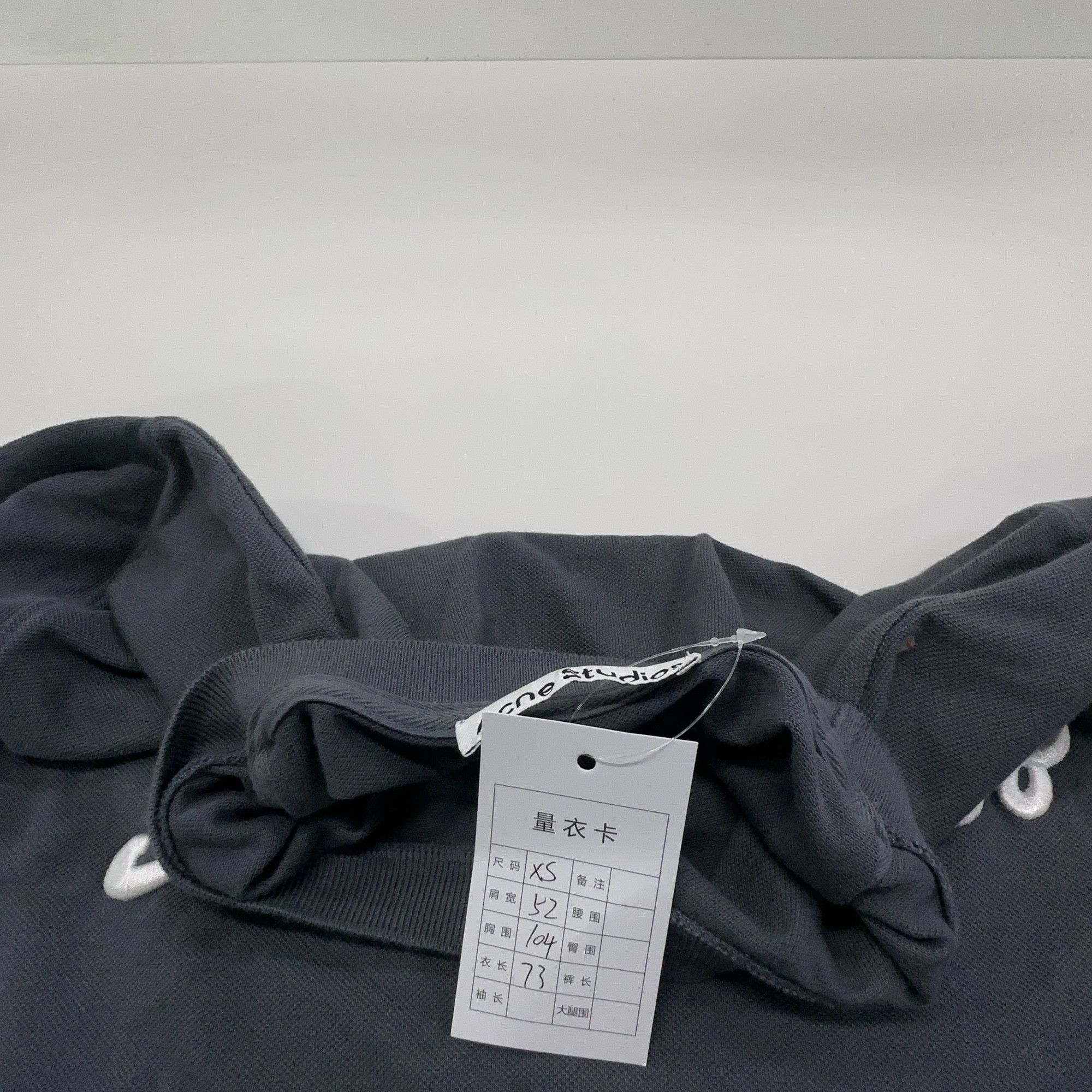 Acne Studios Acne Studios Embroidered Logo Long Sleeve T-Shirt XXS Size US XXS / EU 40 - 9 Thumbnail