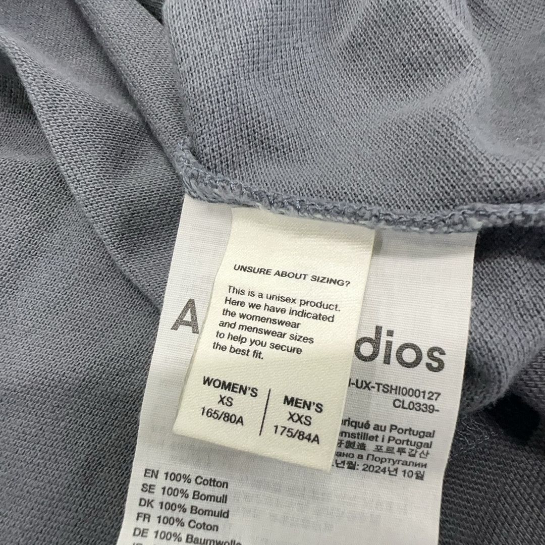 Acne Studios Acne Studios Embroidered Logo Long Sleeve T-Shirt XXS Size US XXS / EU 40 - 5 Thumbnail