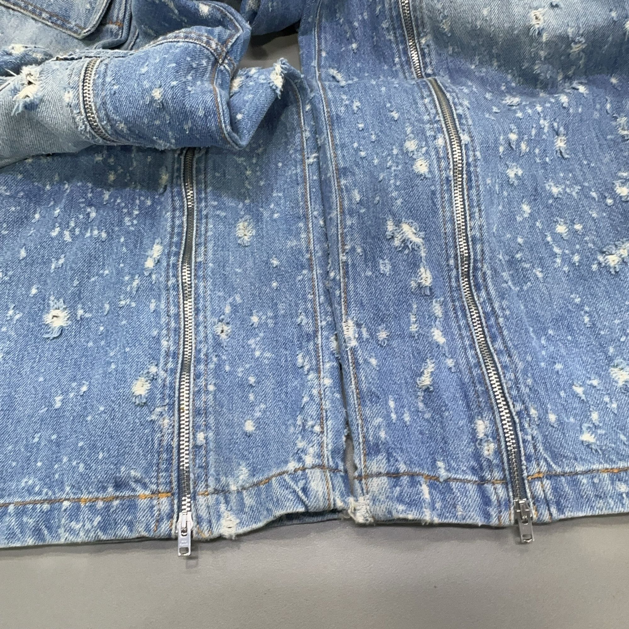 Acne Studios Acne Studios Distressed Zipper Cargo Jeans 36 Size 26" / US 2 / IT 38 - 9 Thumbnail