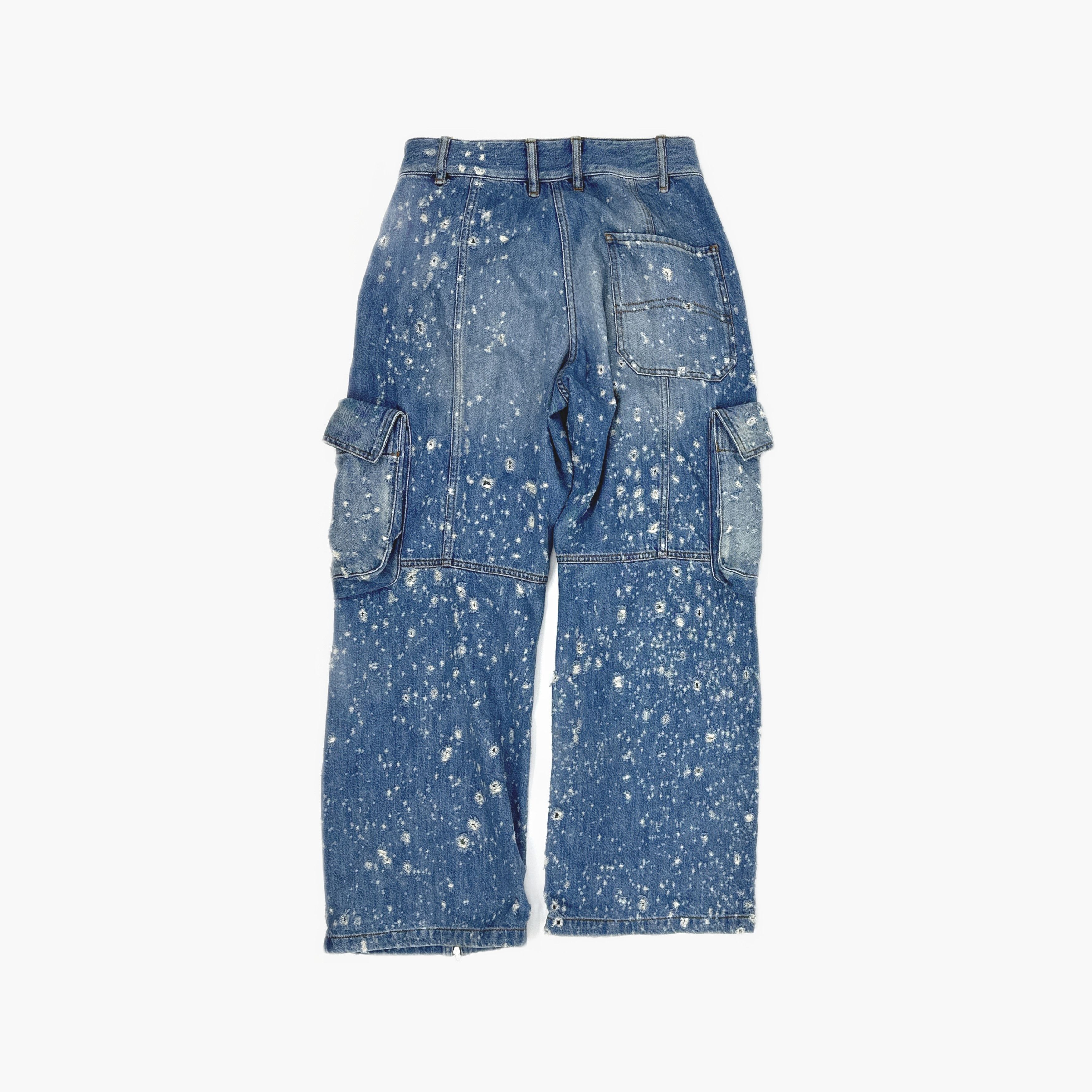 Acne Studios Acne Studios Distressed Zipper Cargo Jeans 36 Size 26" / US 2 / IT 38 - 3 Thumbnail