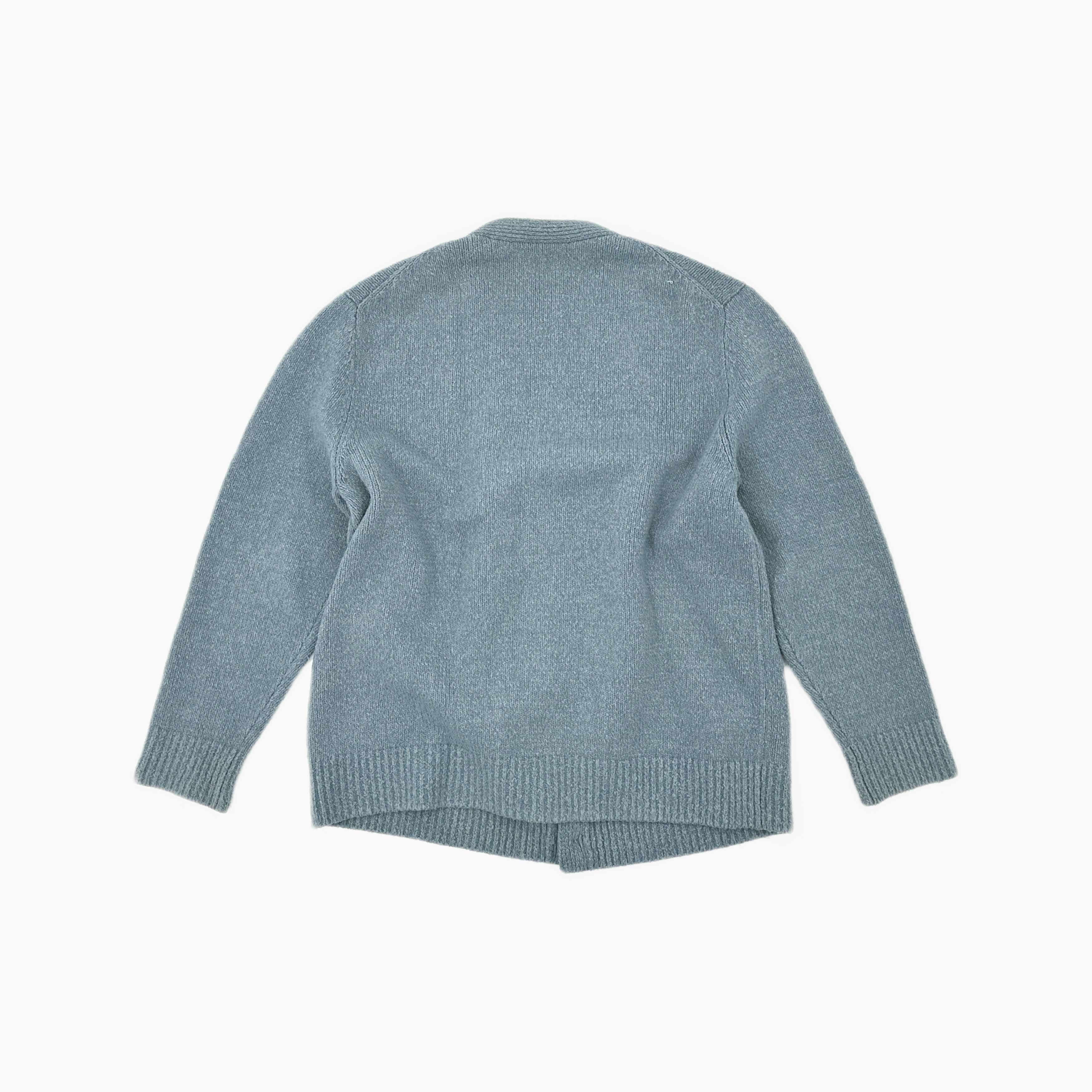 Acne Studios Acne Studios Mineral Blue V-Neck Cardigan XXL Size US XXL / EU 58 / 5 - 3 Thumbnail