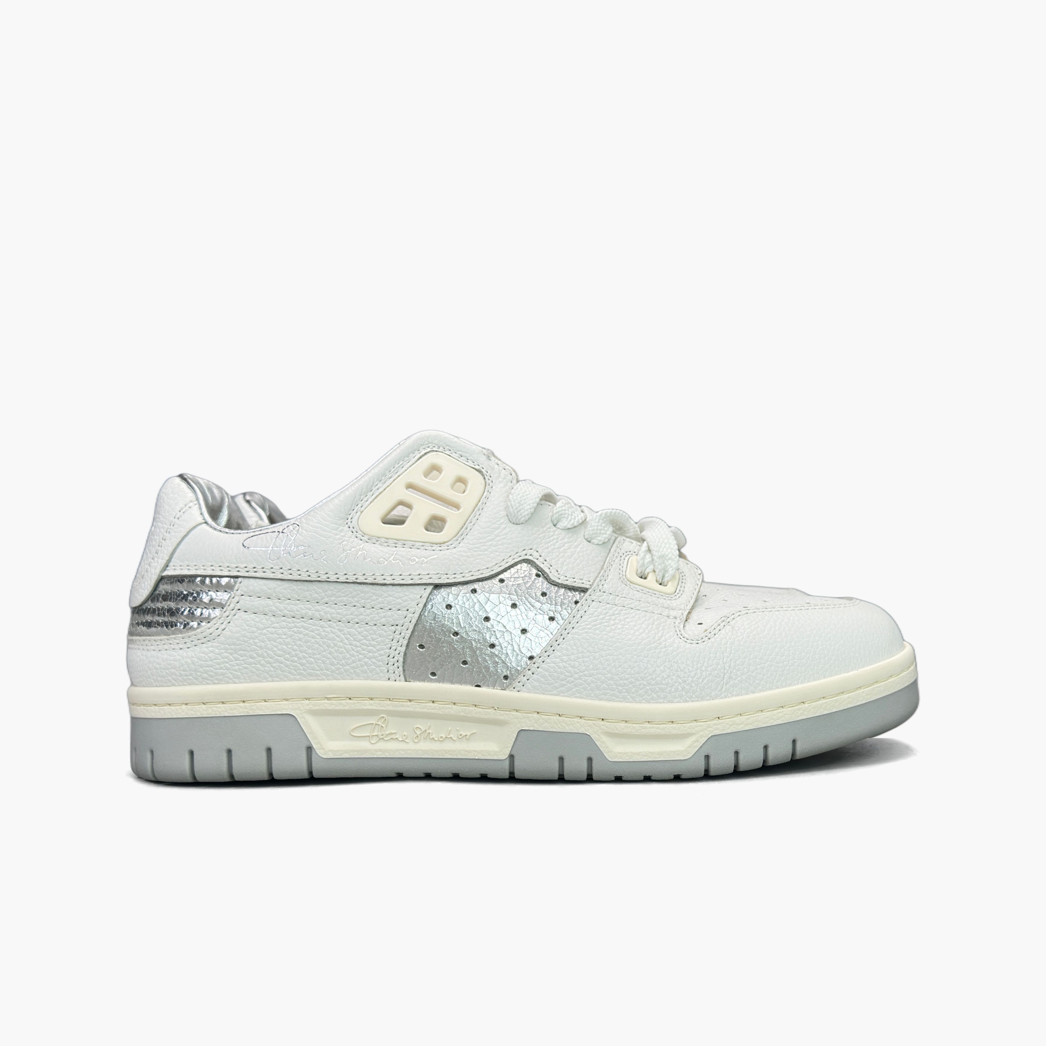 Acne Studios Acne Studios White Leather Low-Top Sneakers 41 Size US 8 / EU 41 - 5 Thumbnail