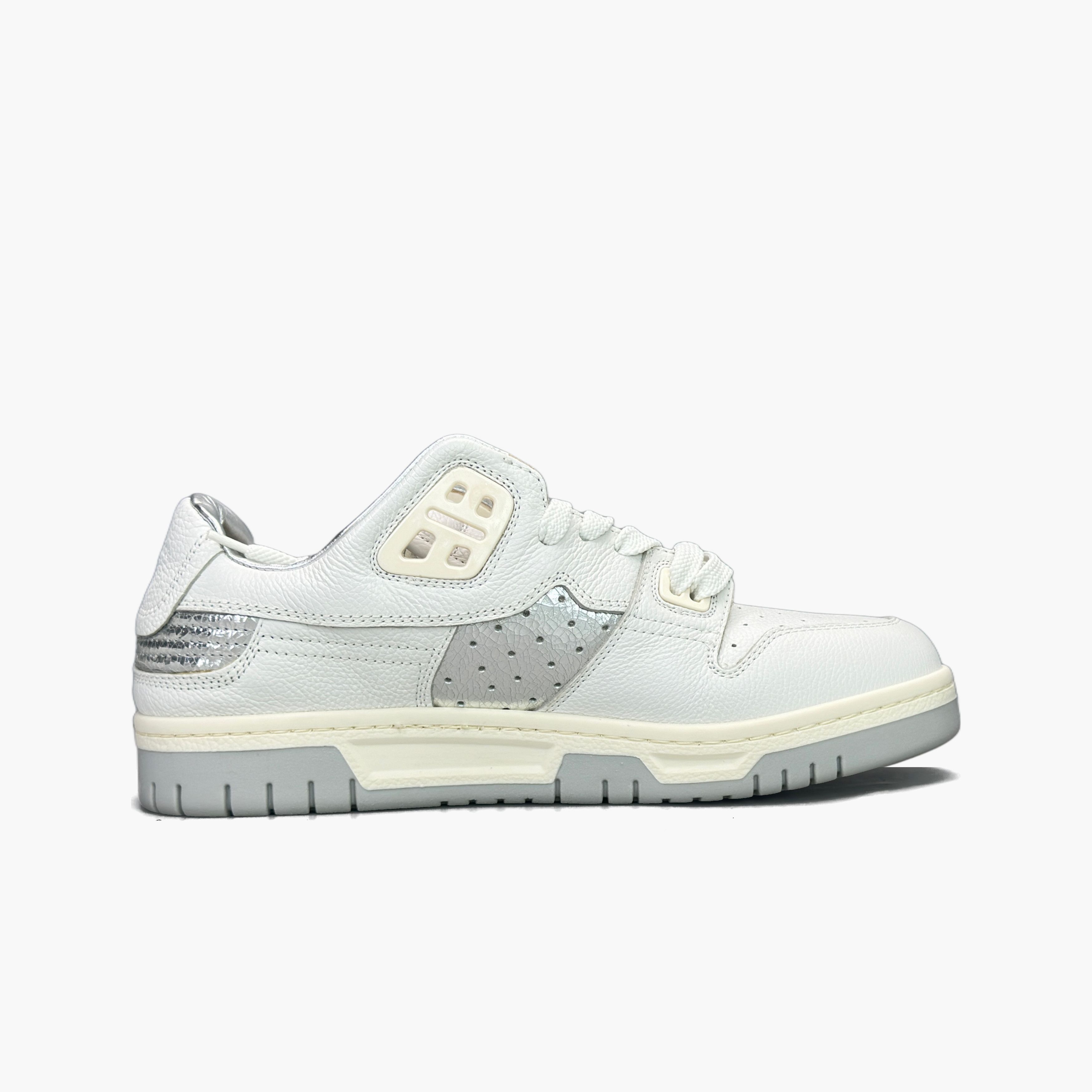 Acne Studios Acne Studios White Leather Low-Top Sneakers 41 Size US 8 / EU 41 - 3 Thumbnail