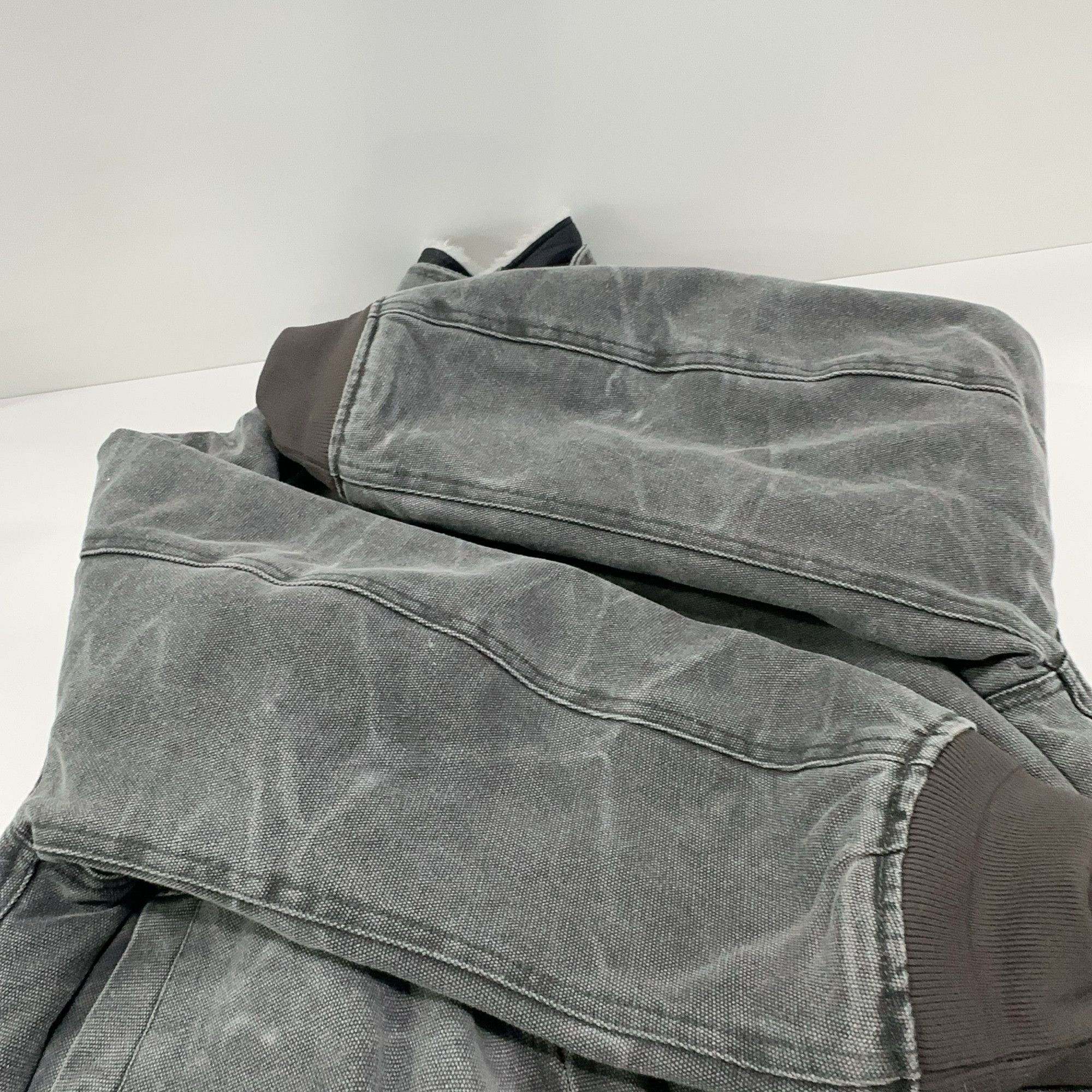 Acne Studios Acne Studios Charcoal Denim Bomber Jacket XXS Size US XXS / EU 40 - 8 Thumbnail