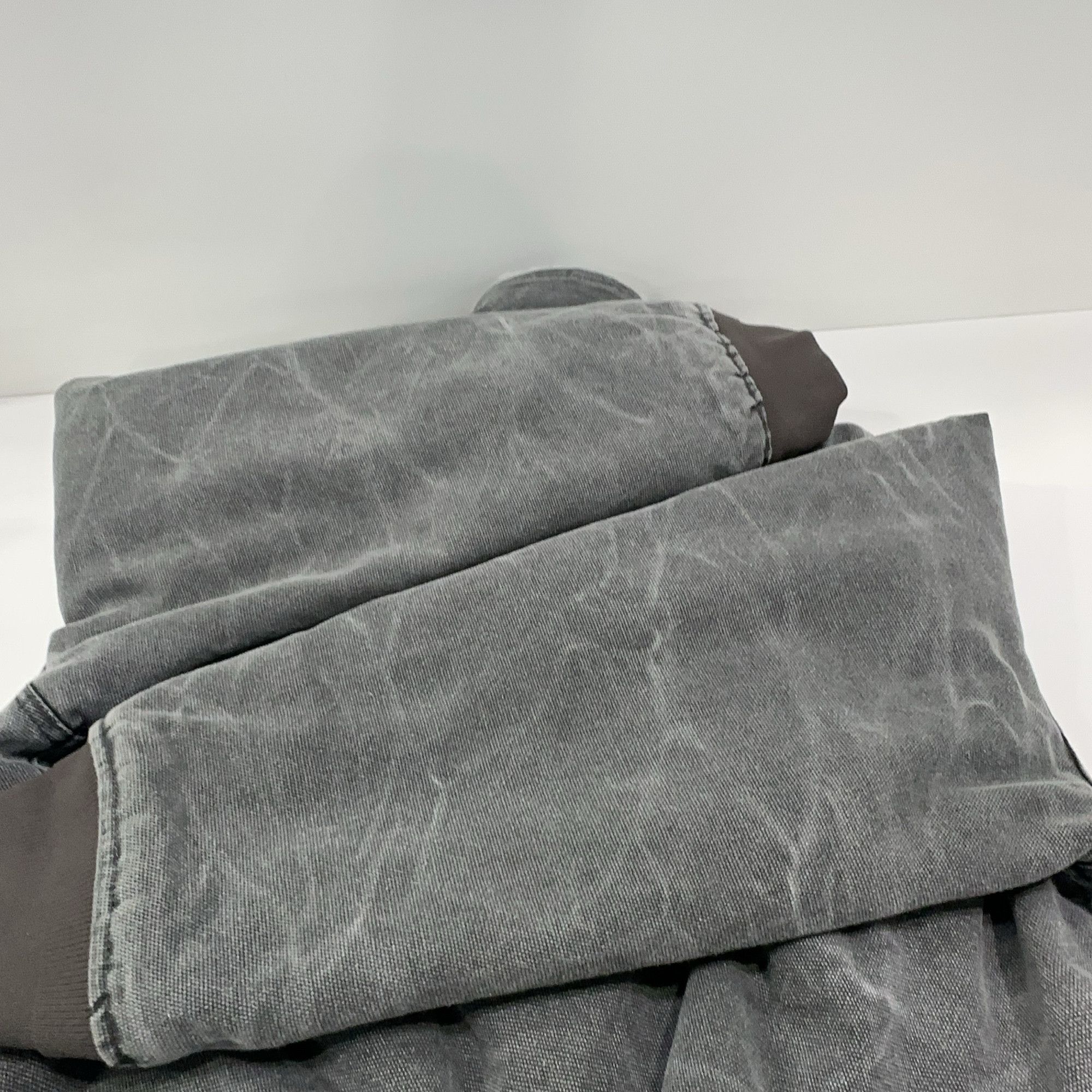 Acne Studios Acne Studios Charcoal Denim Bomber Jacket XXS Size US XXS / EU 40 - 10 Thumbnail