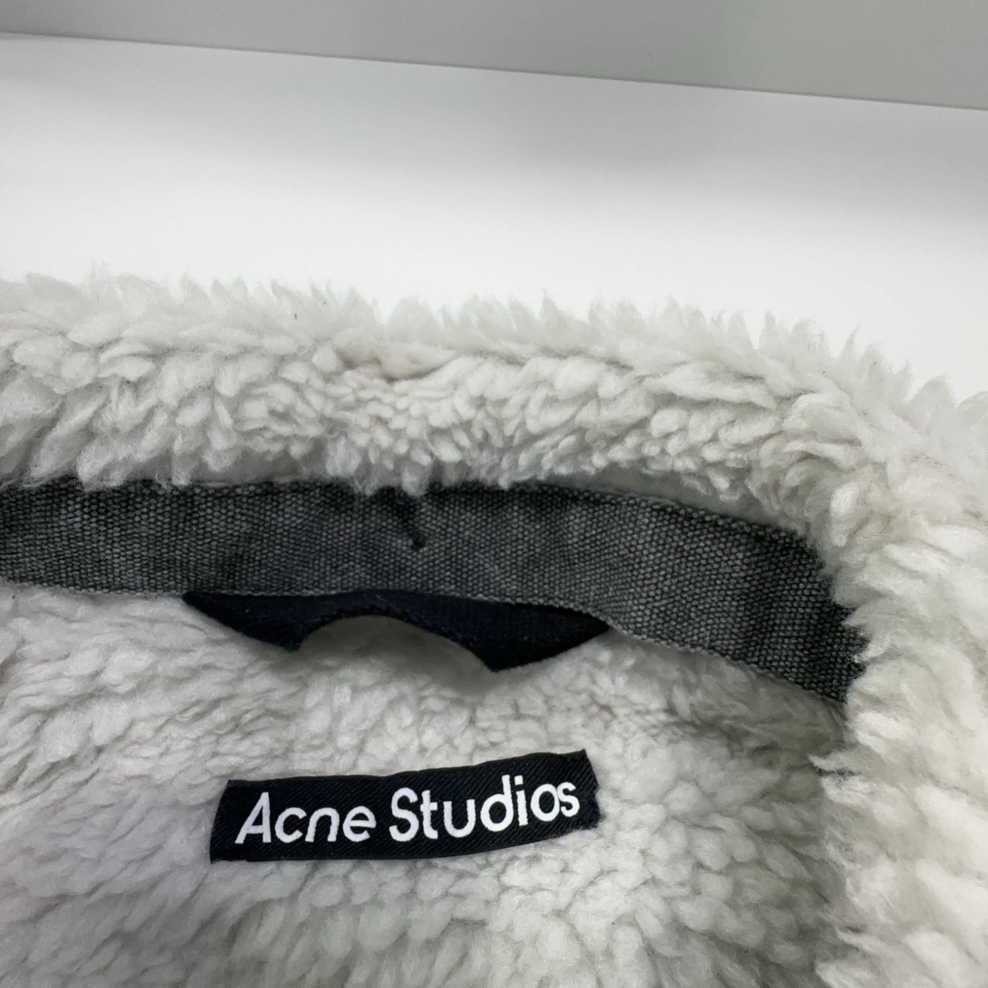 Acne Studios Acne Studios Charcoal Denim Bomber Jacket XXS Size US XXS / EU 40 - 4 Thumbnail