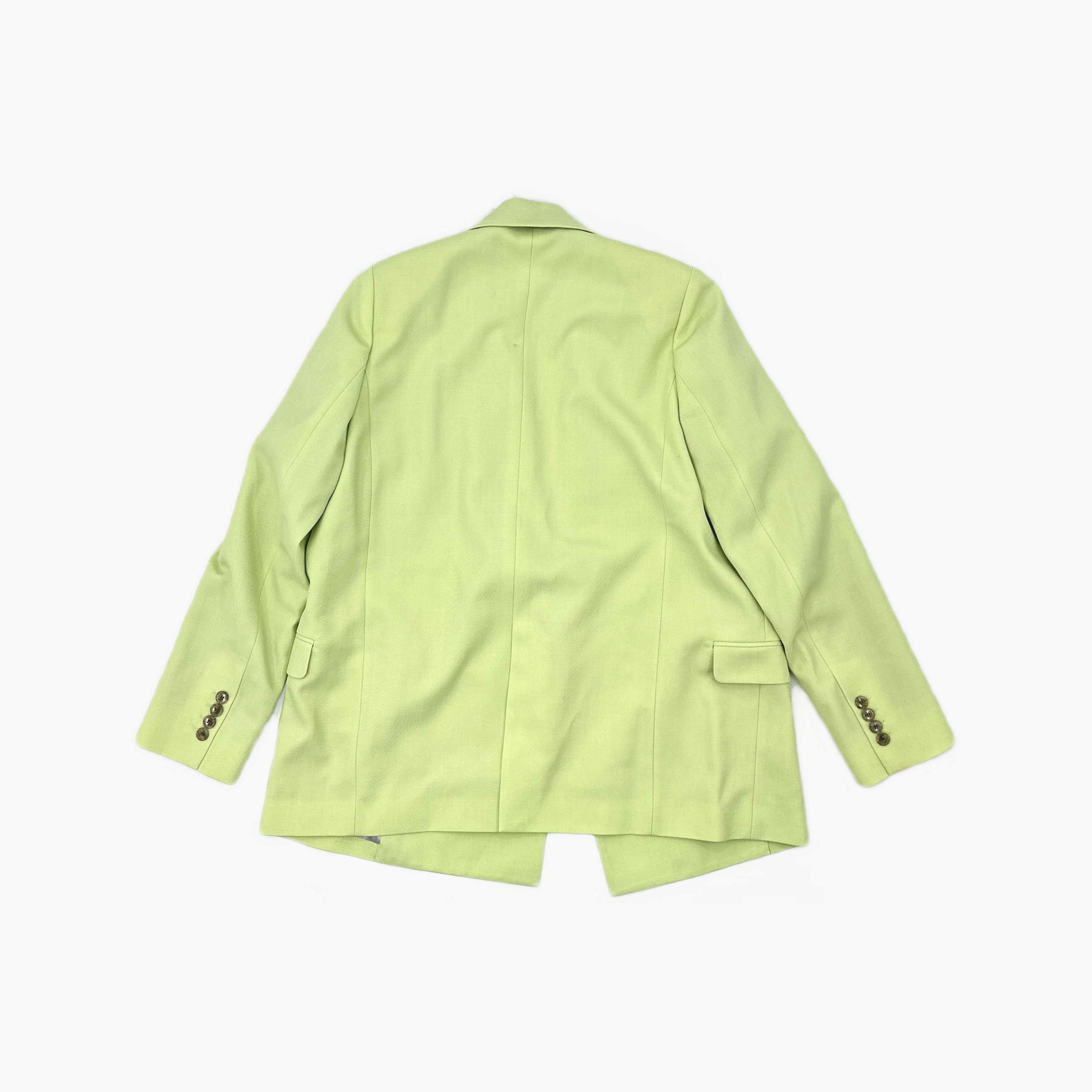 Acne Studios Acne Studios Lemon Yellow Wool Blend Blazer 38 Size S / US 4 / IT 40 - 3 Thumbnail