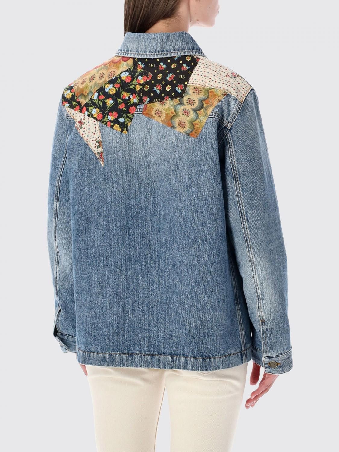Valentino Valentino Jacket Woman Blue Size S / US 4 / IT 40 - 2 Thumbnail