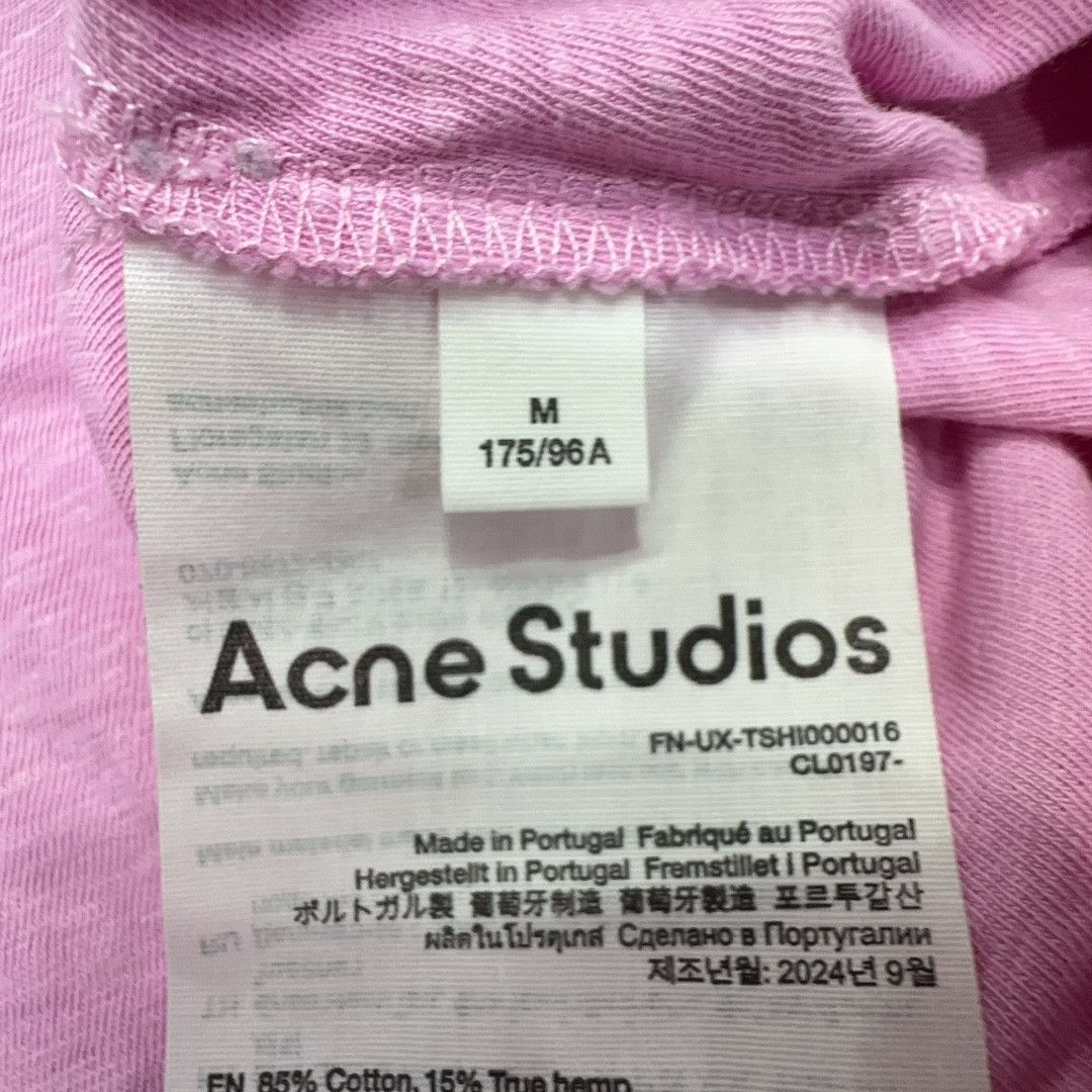 Acne Studios Acne Studios Stockholm 1996 Faded Pink Long Sleeve Size M Size US M / EU 48-50 / 2 - 5 Thumbnail