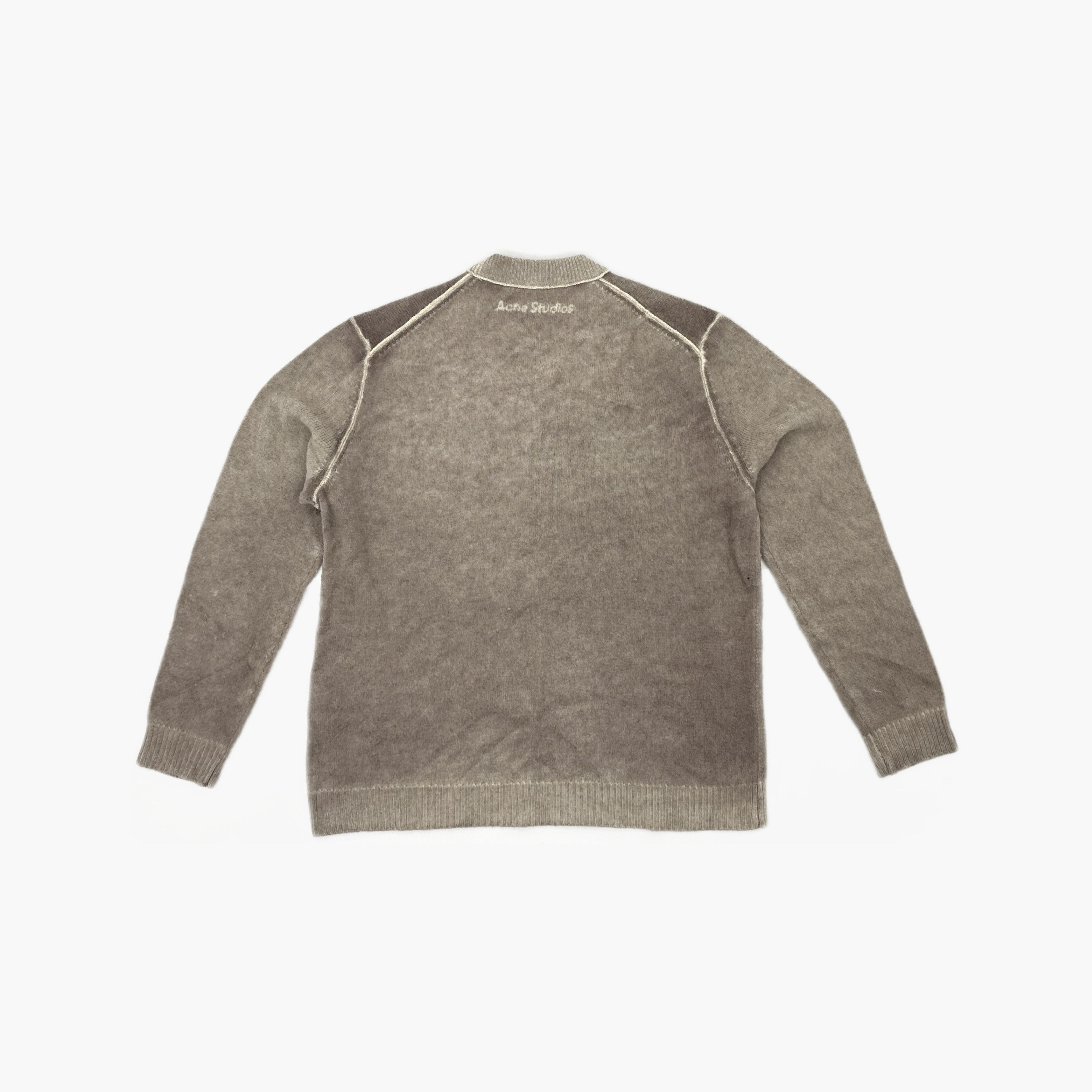 Acne Studios Acne Studios Faded Logo Sweater Size XS Size US XS / EU 42 / 0 - 3 Thumbnail