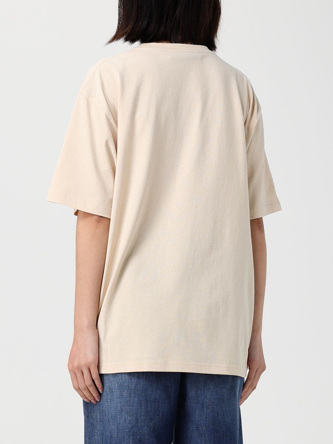 Valentino Valentino T-Shirt Woman Beige Size M / US 6-8 / IT 42-44 - 3 Thumbnail
