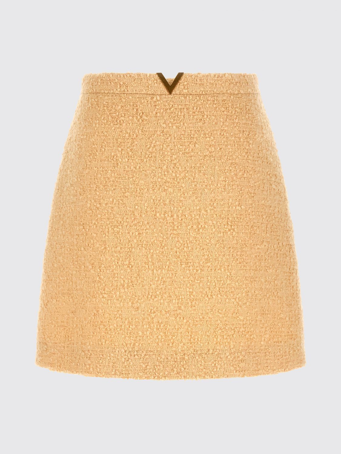 Valentino Valentino Skirt Woman Beige Size 26" / US 2 / IT 38 - 2 Thumbnail