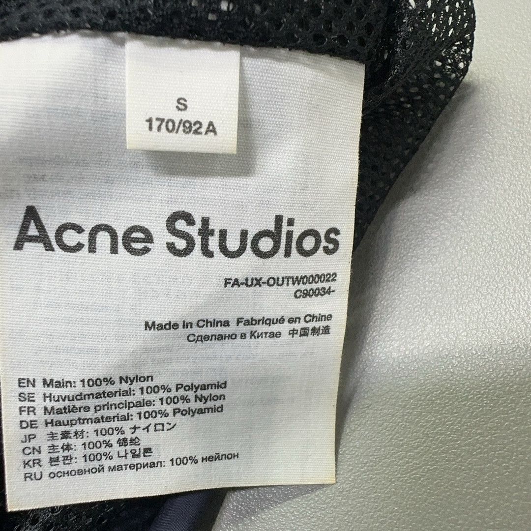 Acne Studios Acne Studios Face Patch Anorak Jacket Size S Size US S / EU 44-46 / 1 - 5 Thumbnail