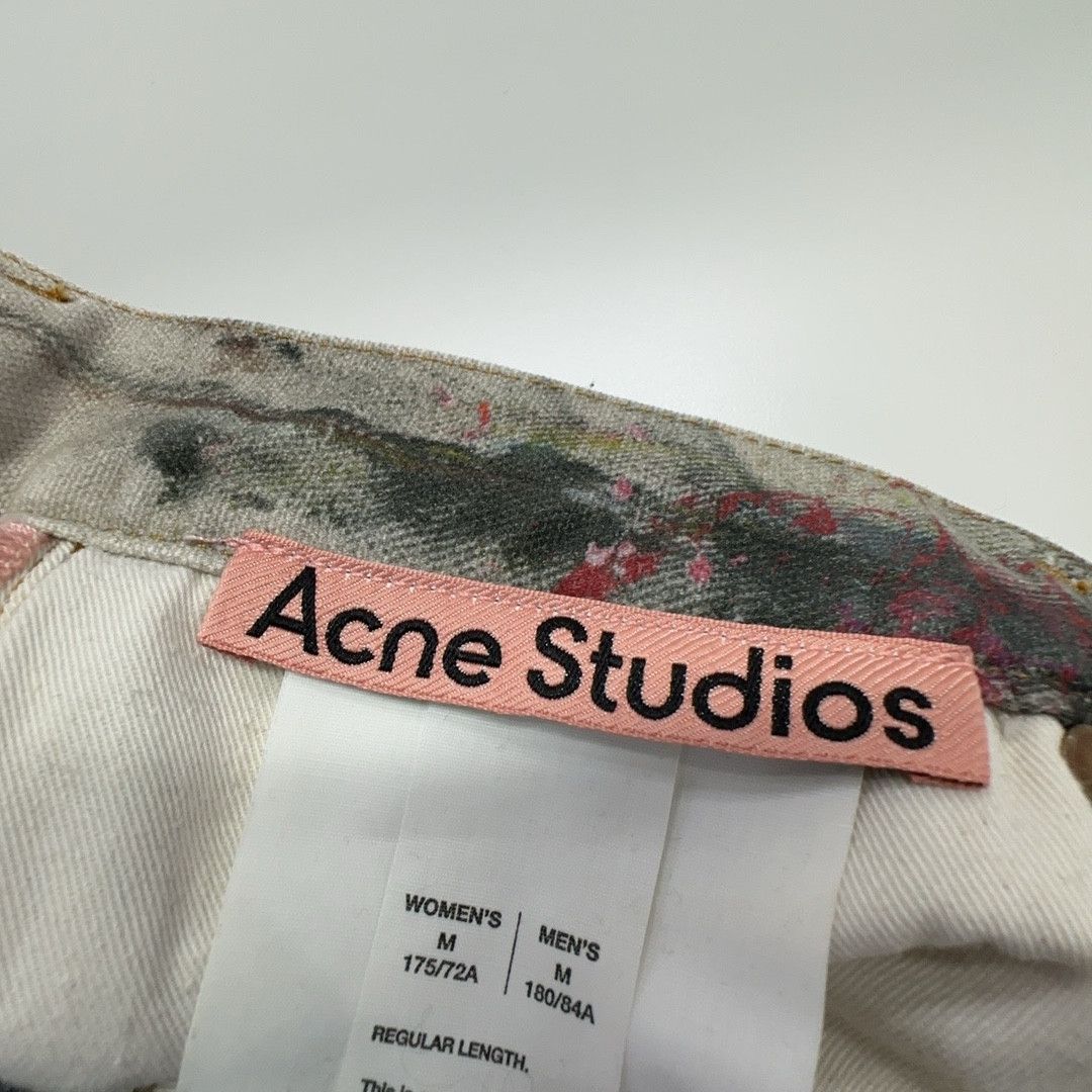 Acne Studios Acne Studios 1981 Graffiti Distressed Jeans Size 32 Size US 32 / EU 48 - 4 Thumbnail