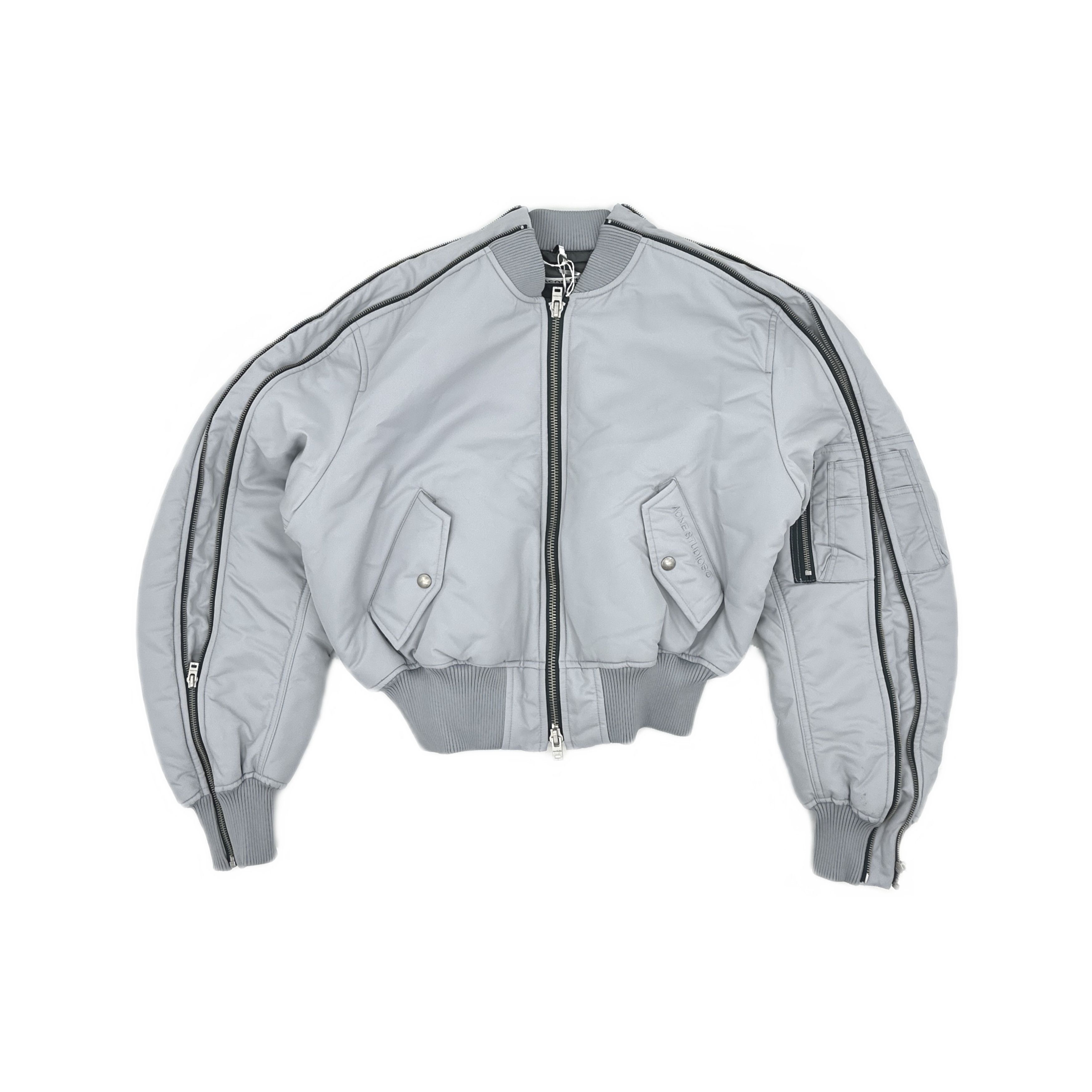 Acne Studios Acne Studios SS24 Powder Blue Bomber Jacket 30 Size XXS / US 00 / IT 34 - 2 Thumbnail
