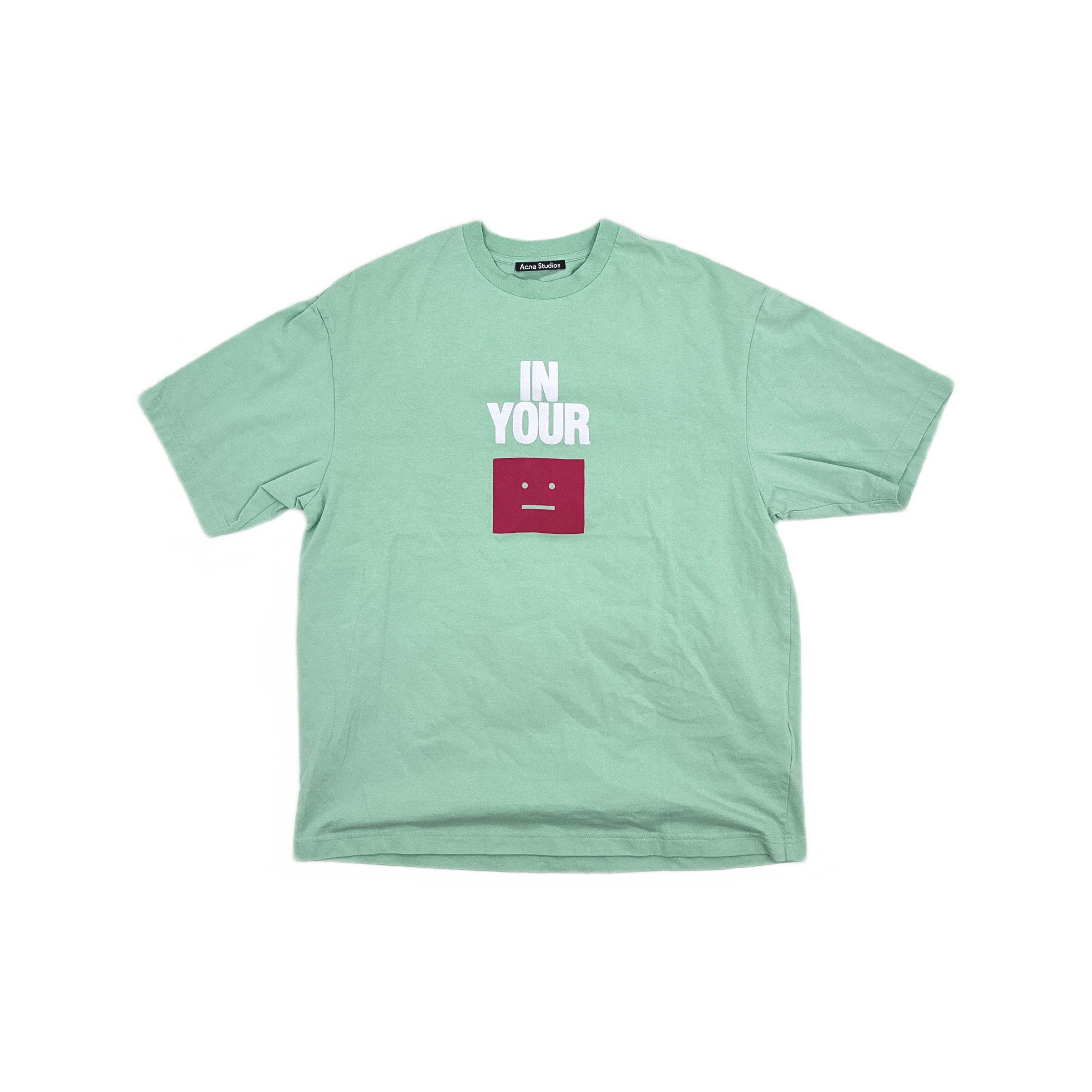 Acne Studios Acne Studios Logo Face Print T-Shirt Size S Size US S / EU 44-46 / 1 - 2 Thumbnail