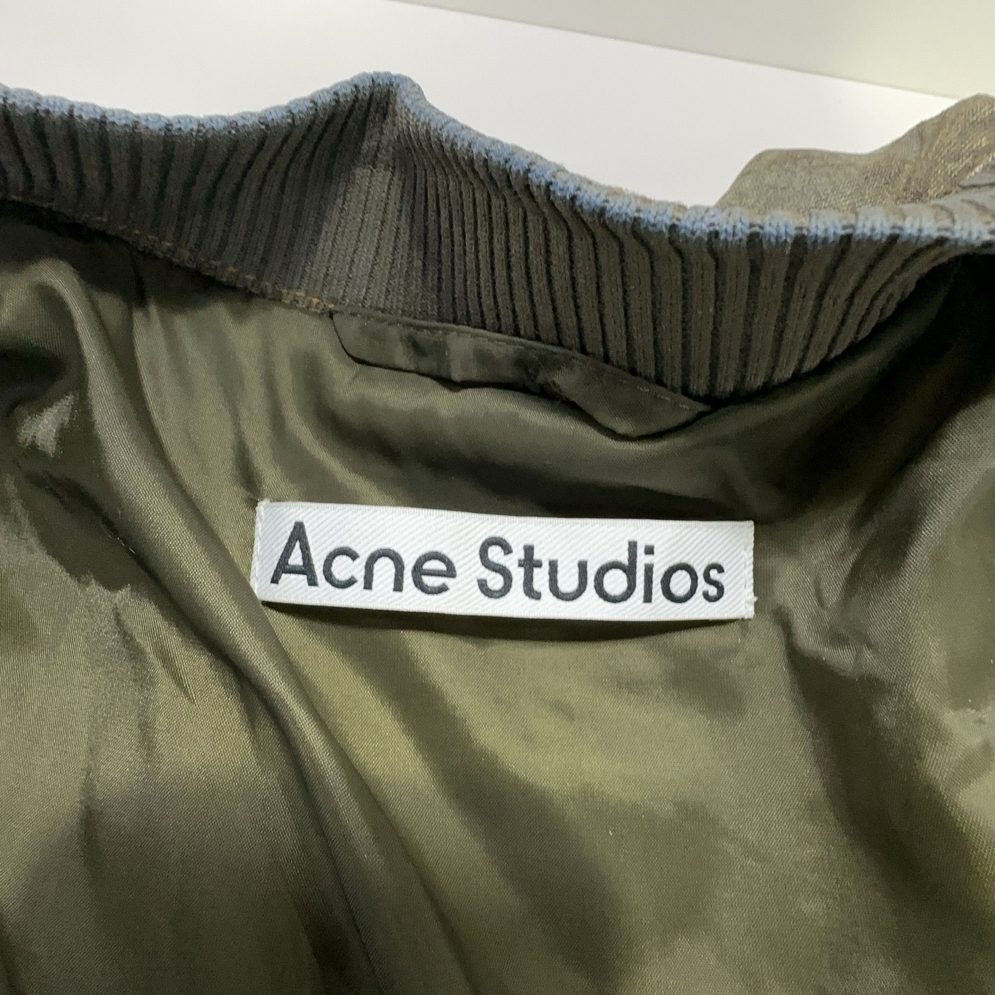 Acne Studios Acne Studios Coated Denim Bomber Jacket 30 Size XXS / US 00 / IT 34 - 5 Thumbnail