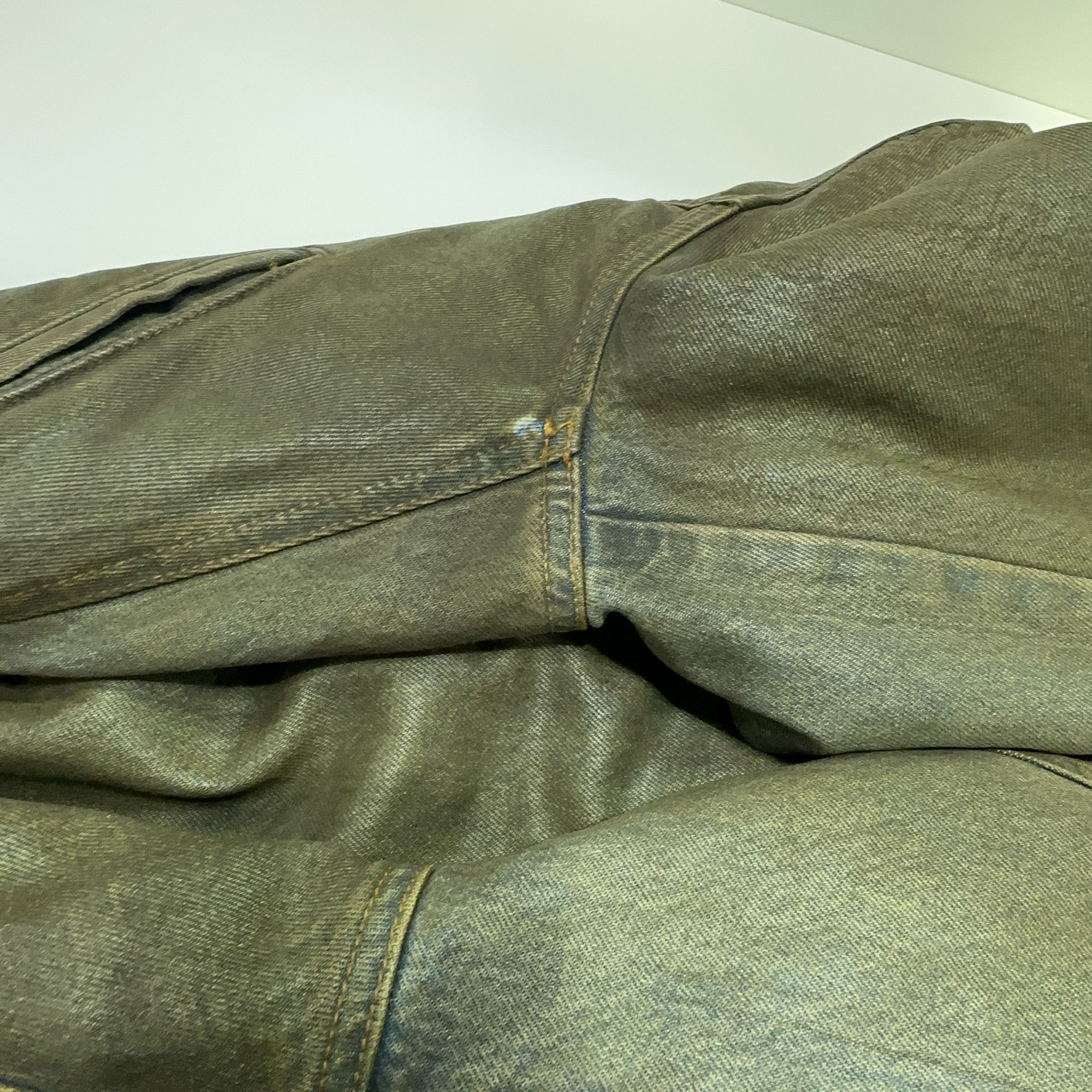 Acne Studios Acne Studios Coated Denim Bomber Jacket 30 Size XXS / US 00 / IT 34 - 8 Thumbnail