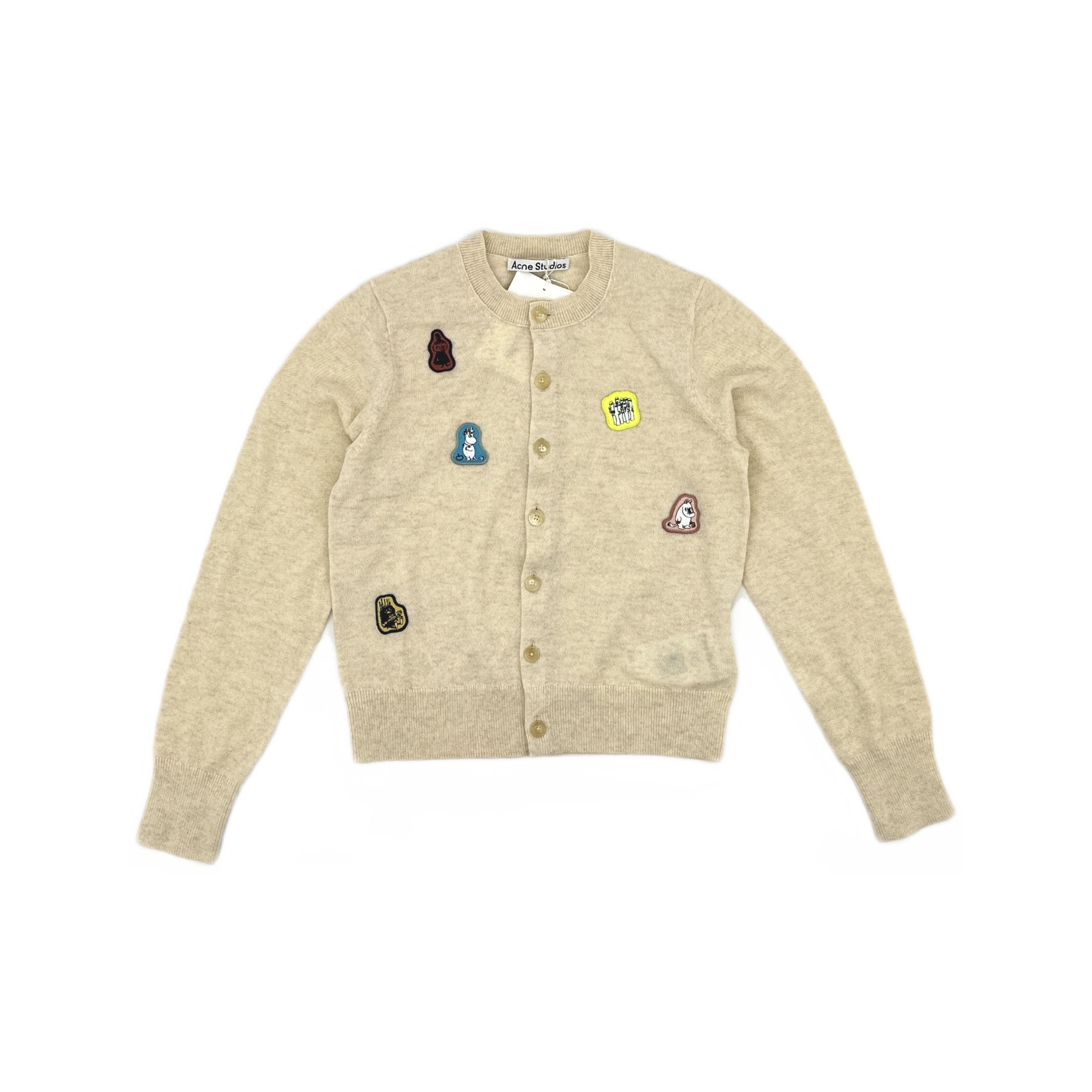 Acne Studios Acne Studios x Moomin Patched Cardigan XS Size XS / US 0-2 / IT 36-38 - 2 Thumbnail