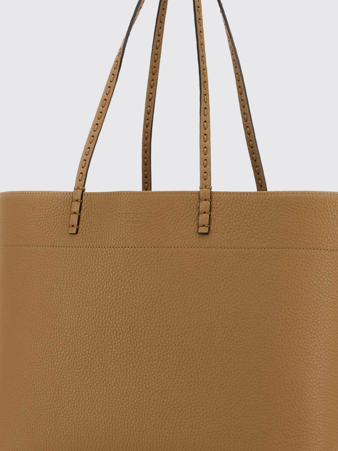 Fendi Fendi Tote Bag Woman Coffee Size ONE SIZE - 3 Thumbnail