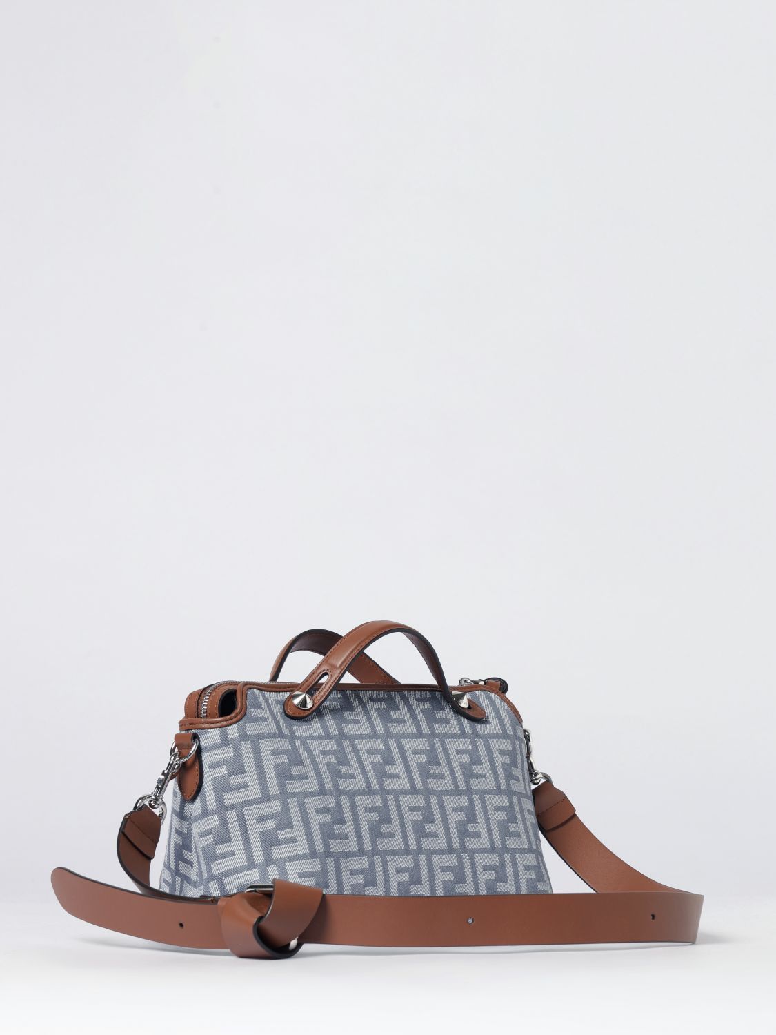 Fendi Fendi Tote Bag Woman Gnawed Blue Size ONE SIZE - 3 Thumbnail