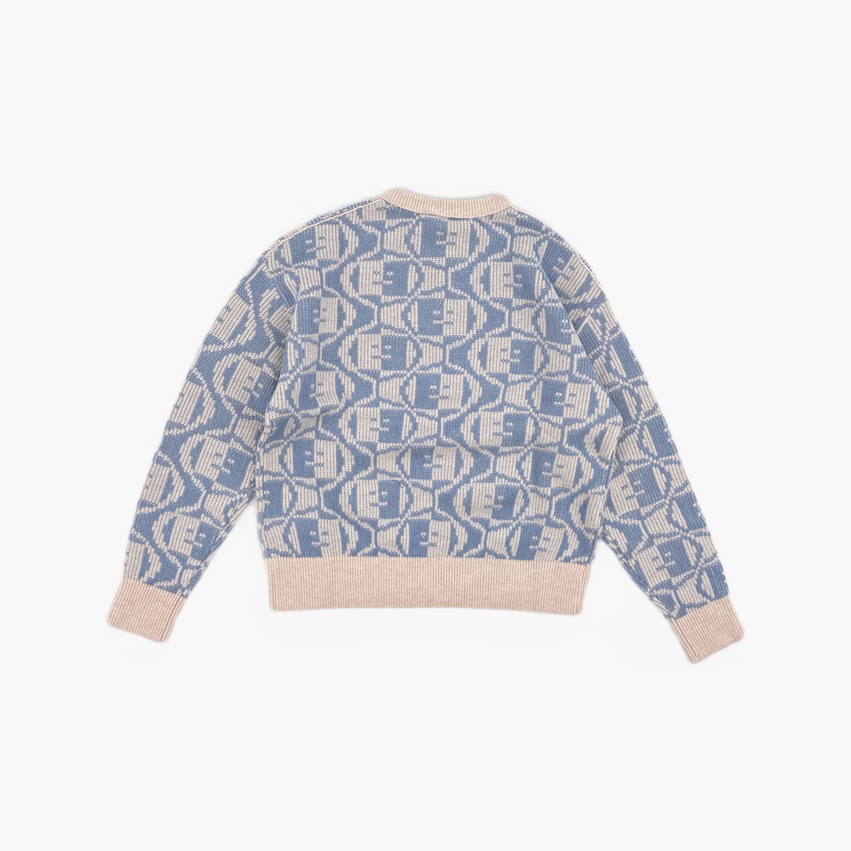 Acne Studios Acne Studios Face Monogram Wool Sweater XS Size US XS / EU 42 / 0 - 3 Thumbnail