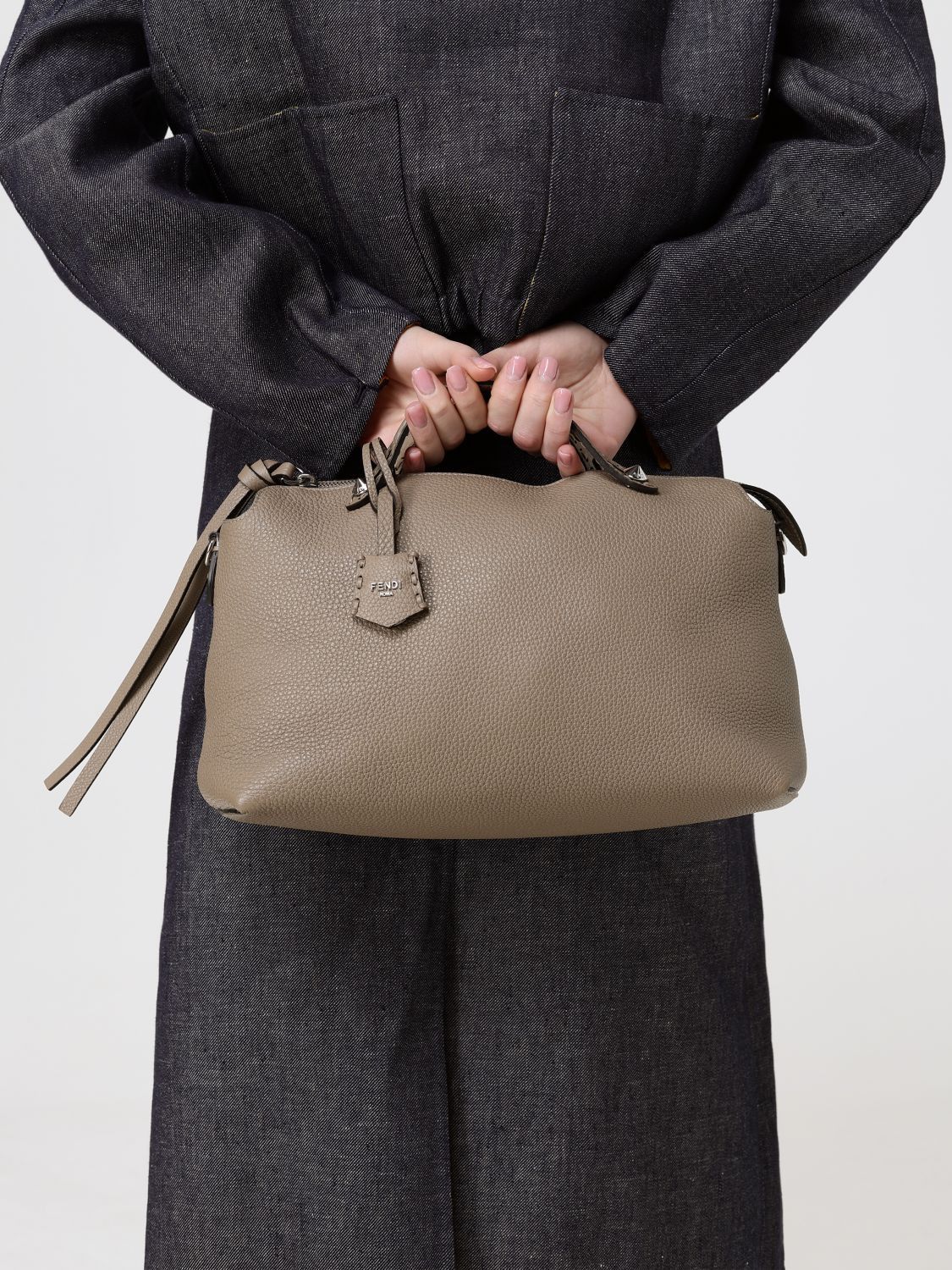 Fendi Fendi Shoulder Bag Woman Beige Size ONE SIZE - 2 Thumbnail