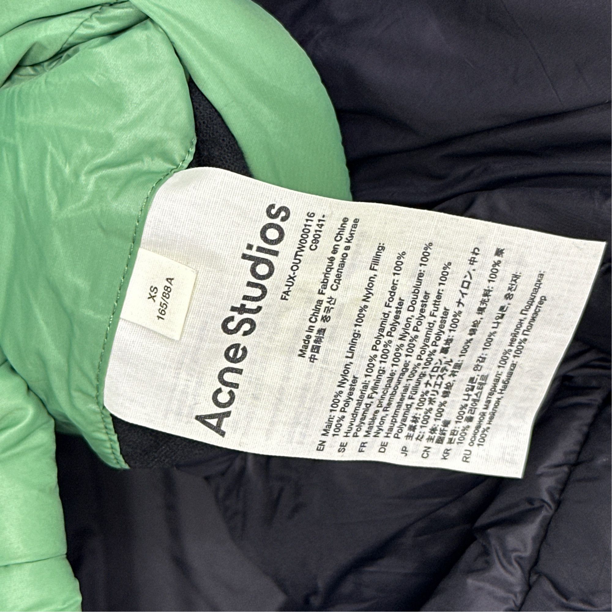 Acne Studios Acne Studios Face Patch Puffer Jacket XS Size US XS / EU 42 / 0 - 4 Thumbnail