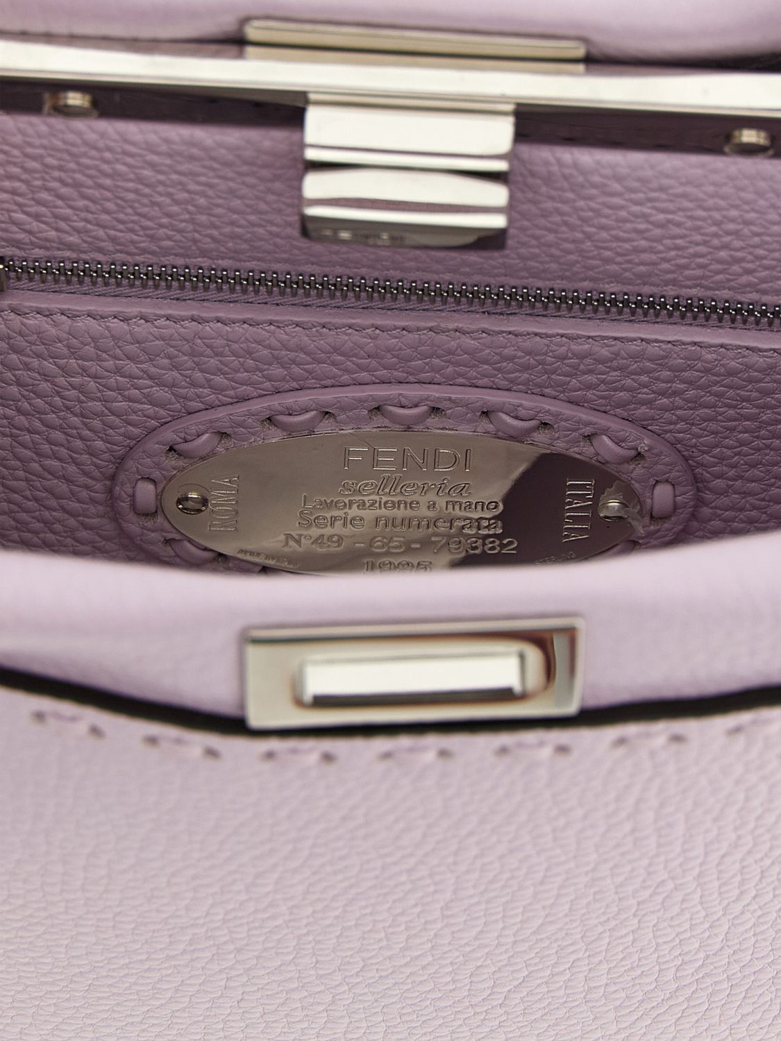 Fendi Fendi Handbag Woman Violet Size ONE SIZE - 4 Thumbnail