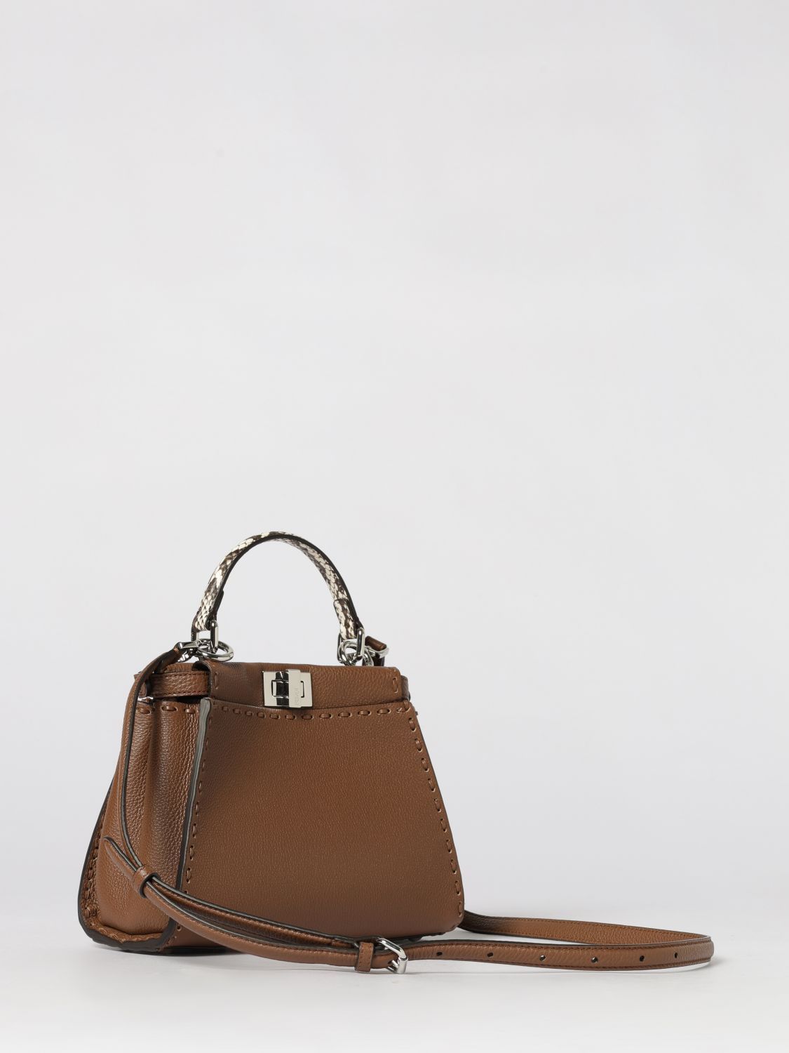 Fendi Fendi Mini Bag Woman Brown Size ONE SIZE - 3 Thumbnail