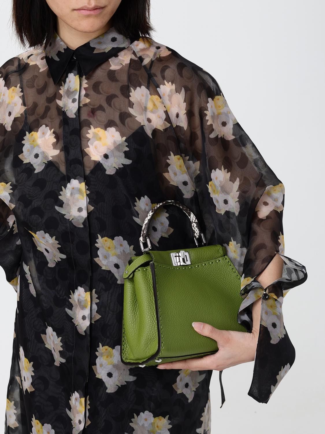 Fendi Fendi Mini Bag Woman Green Size ONE SIZE - 2 Thumbnail